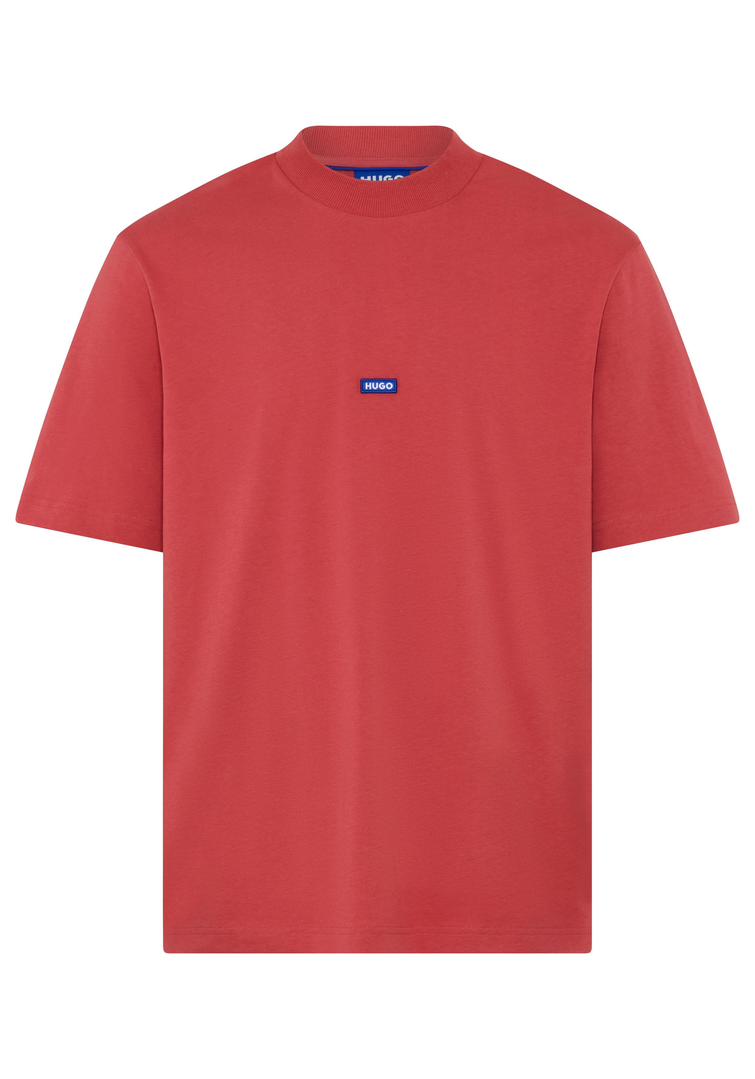 HUGO T-Shirt Nieros mit Logo-Patch