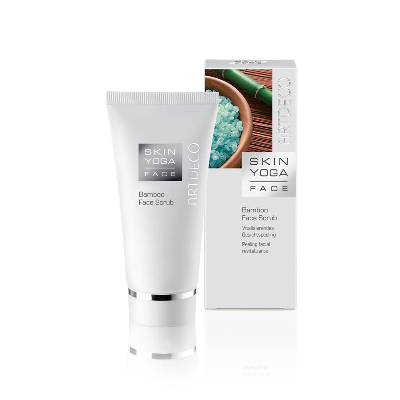 ARTDECO Gesichtspeeling Yoga Face Bamboo Face Scrub, für Alle Hauttypen