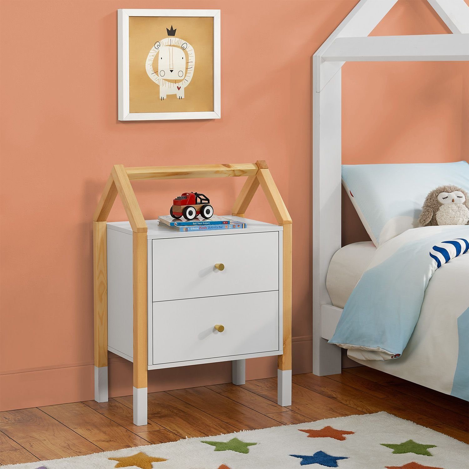 Juskys Nachttisch Enny, sicherer Stand, geringe günstig online kaufen