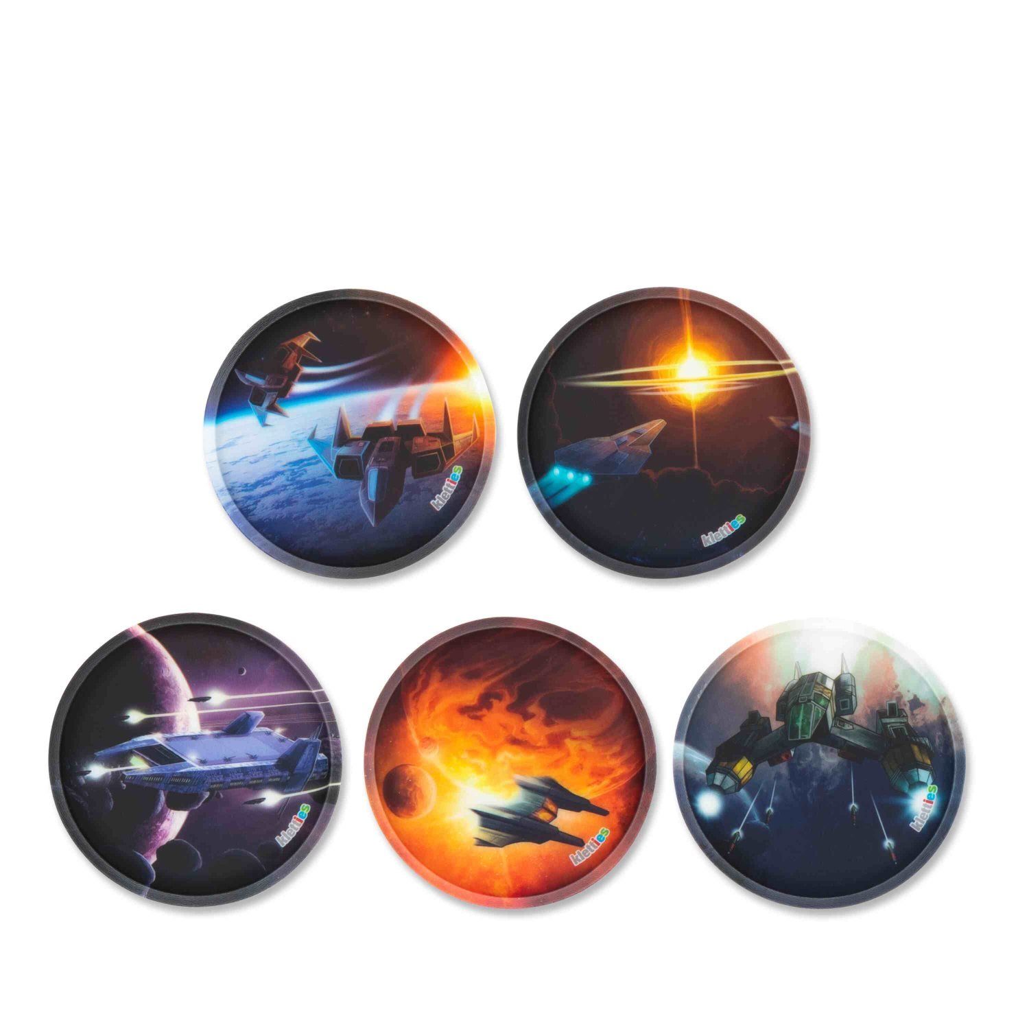 ergobag Schulrucksack ergobag Kletties-Set Weltall günstig online kaufen