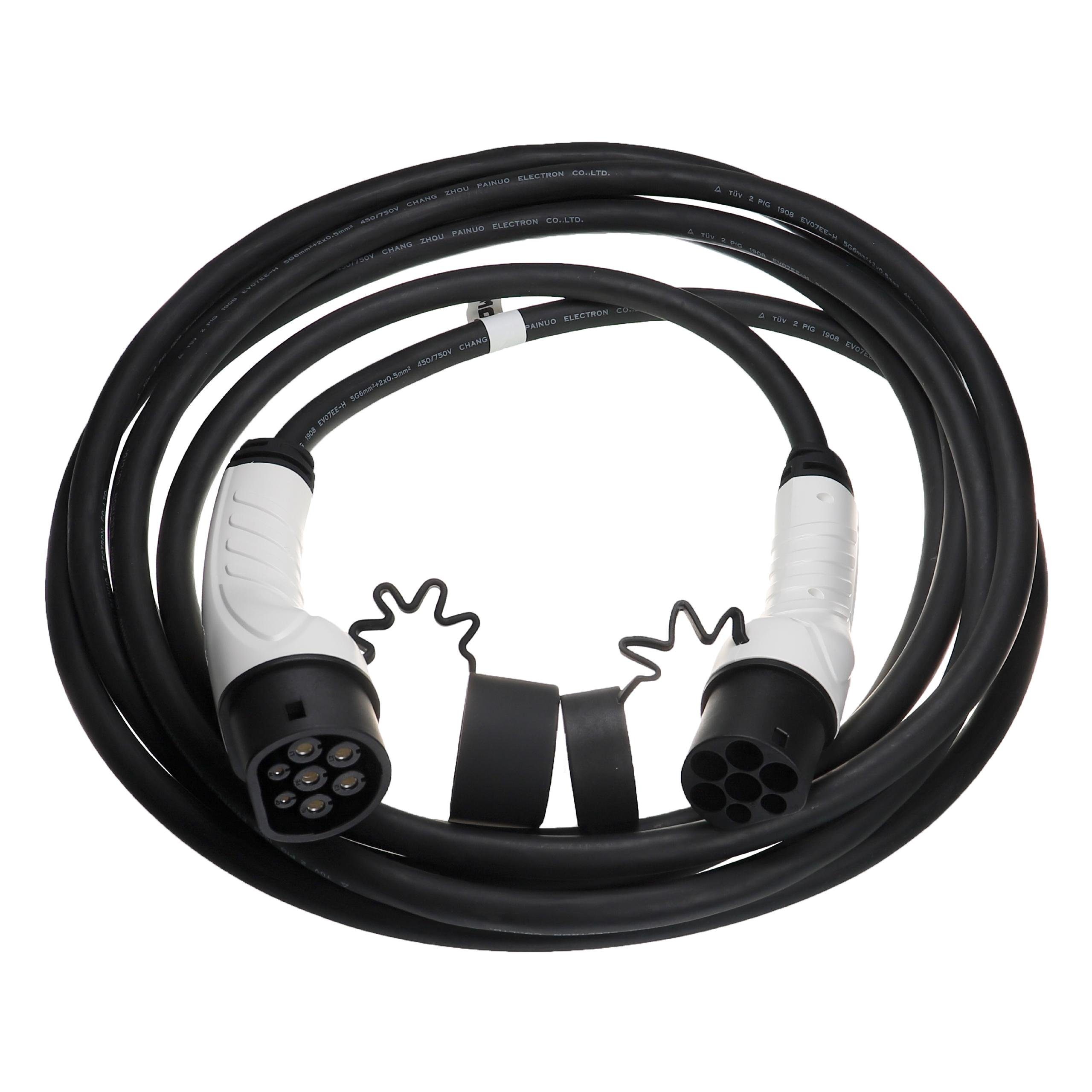 Plug-in-Hybrid e-Spacetourer passend Elektro-Kabel / vhbw Elektroauto Citroen für