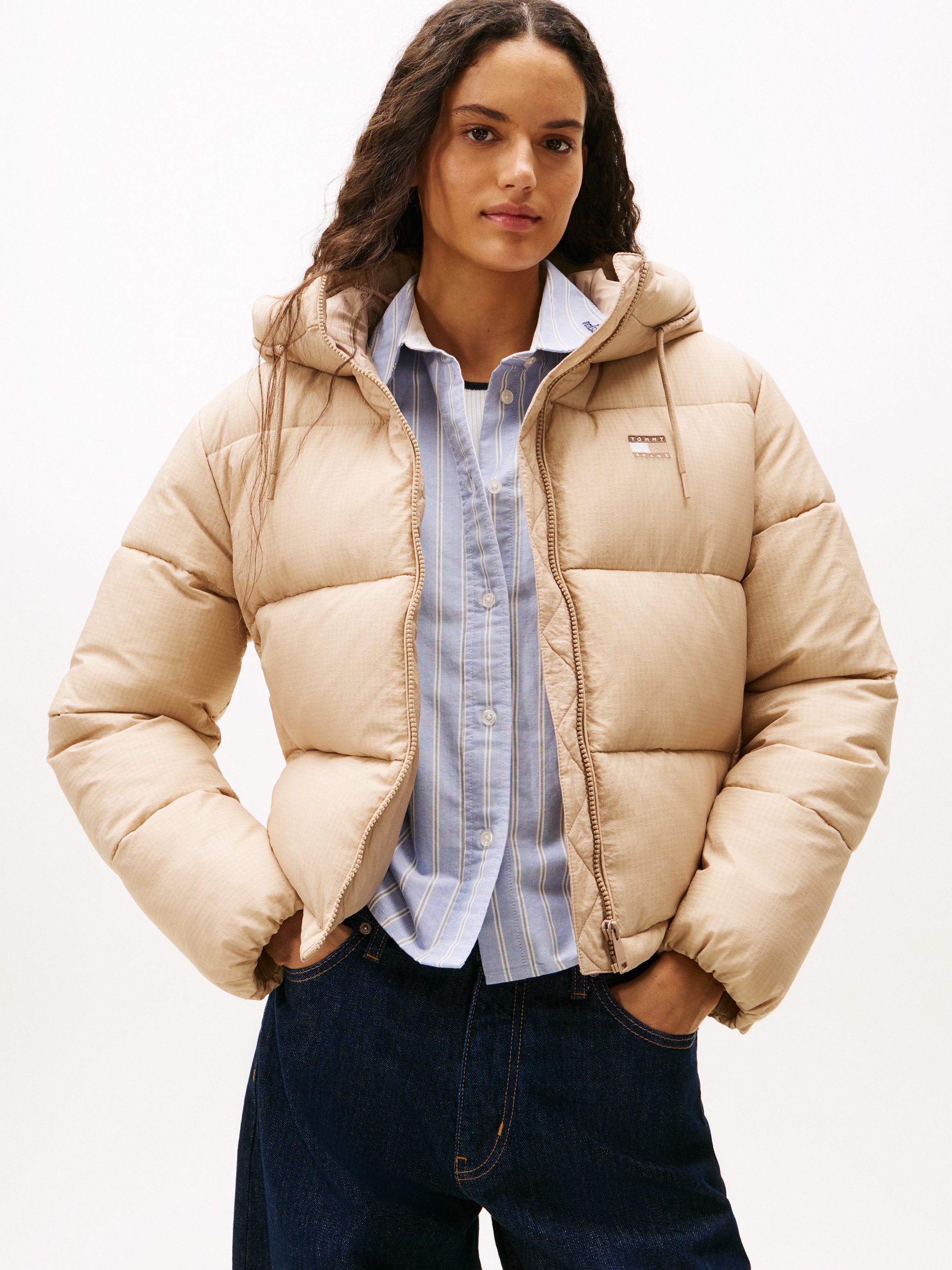 Tommy Jeans Steppjacke TJW HOODED PUFFER JACKET günstig online kaufen