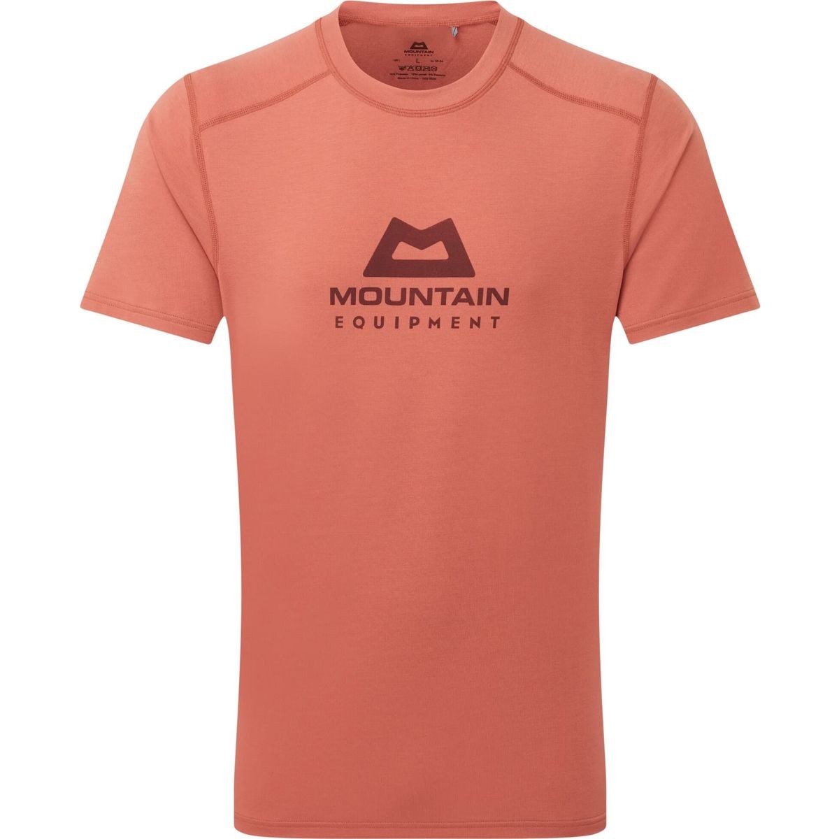 Mountain Equipment Kurzarmshirt Headpoint Emblem Mens Tee Perfektes Feuchtigkeitsmanagement und Geruchskontrolle für