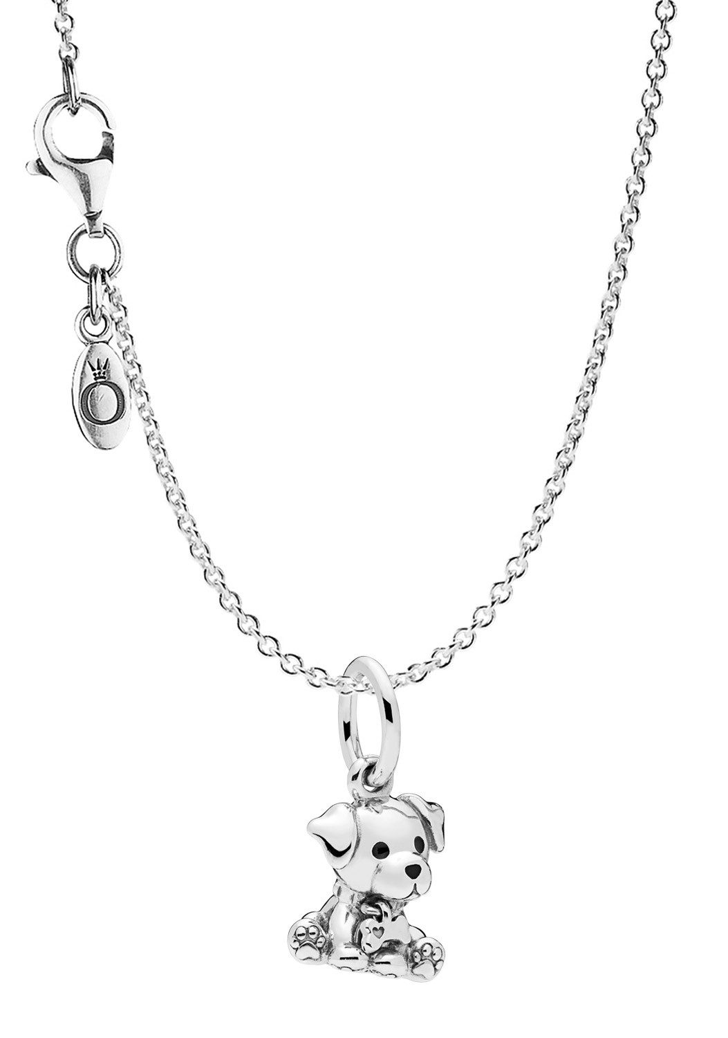 Pandora Kette mit Anhänger Silber 925 mit Anhänger Labrador Puppy günstig online kaufen