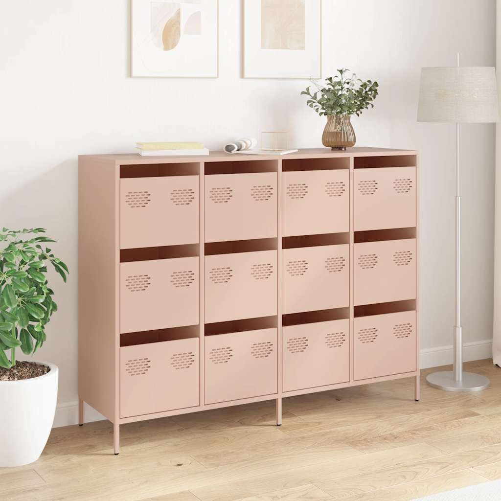 vidaXL Sideboard Sideboard Rosa 135x39x103,5 cm günstig online kaufen