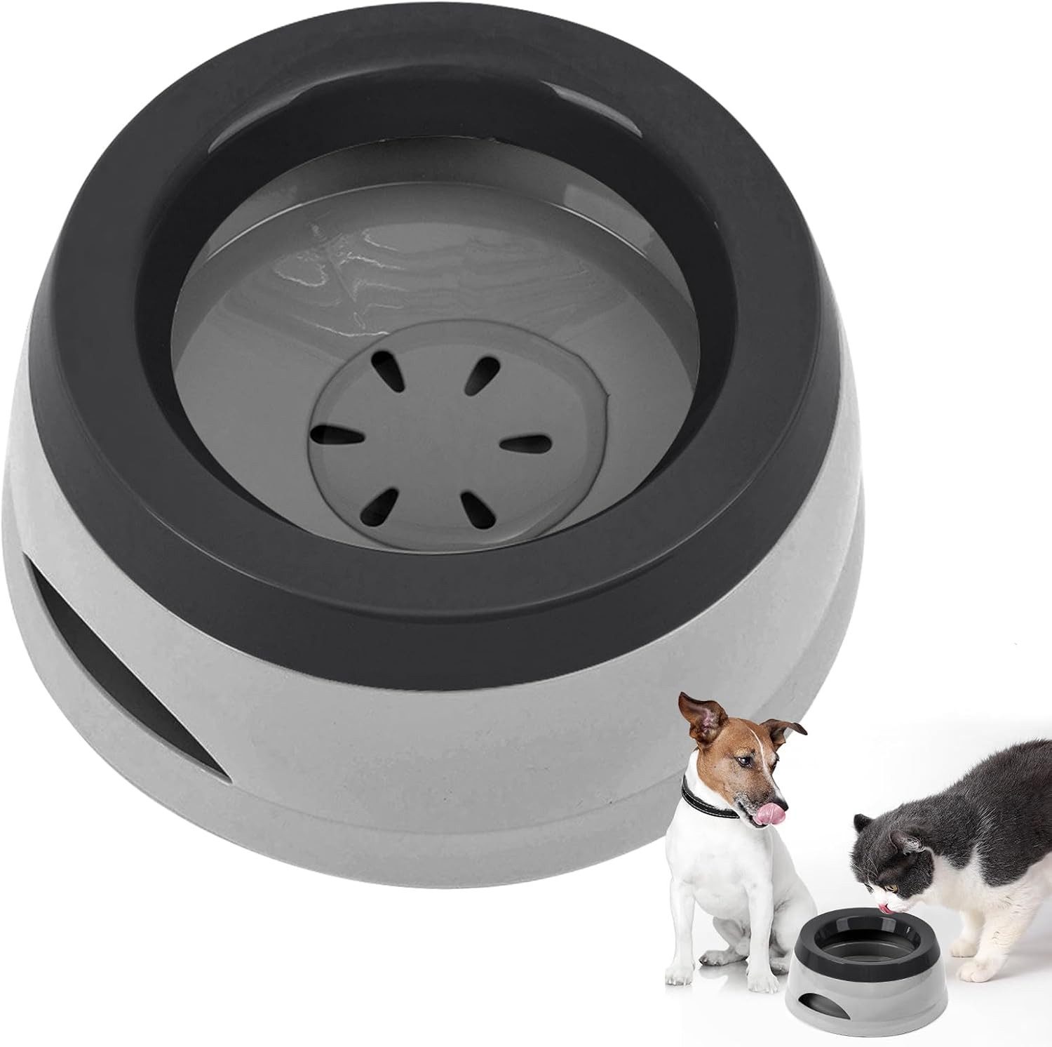 FELIXLEO Reisenapf 750ml Wassernapf Hunde Unterwegs Auslaufsicher Grün