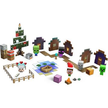 Mattel® Adventskalender Minecraft, mit Spielfiguren, für Kinder ab 6 Jahren