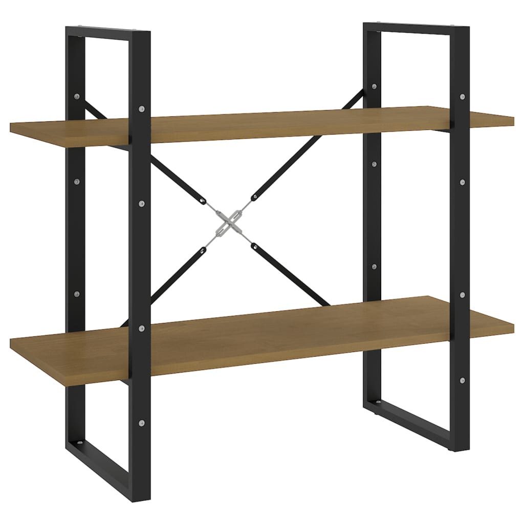 vidaXL Bücherregal Bücherregal 2 Fächer 80x30x70 günstig online kaufen