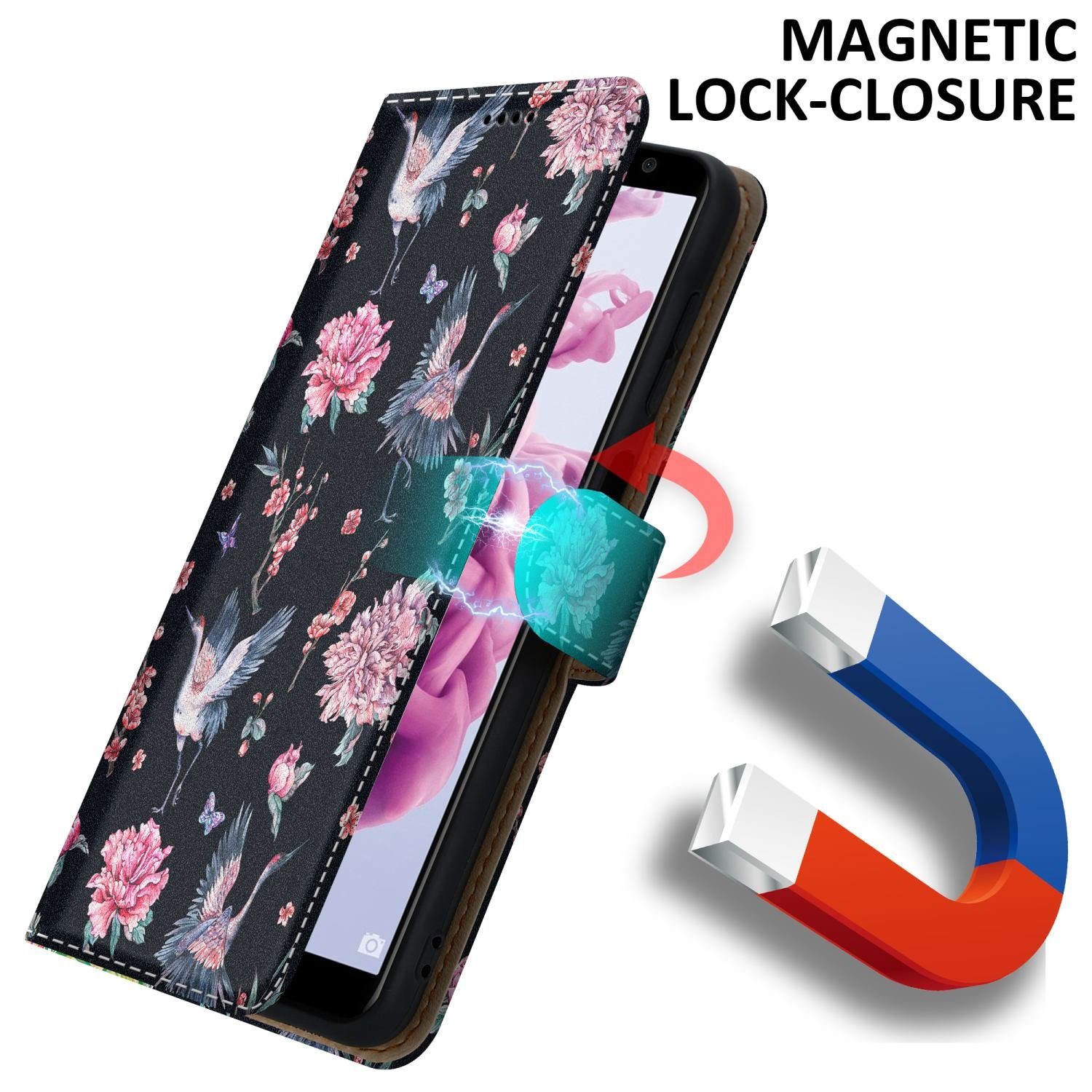 Cadorabo Handyhülle für Huawei MATE 10 LITE / NOVA 2i Hülle Huawei MATE 10 LITE, Handy Schutzhülle - Hülle, Standfunktion, Kartenfach, Magnetverschluss