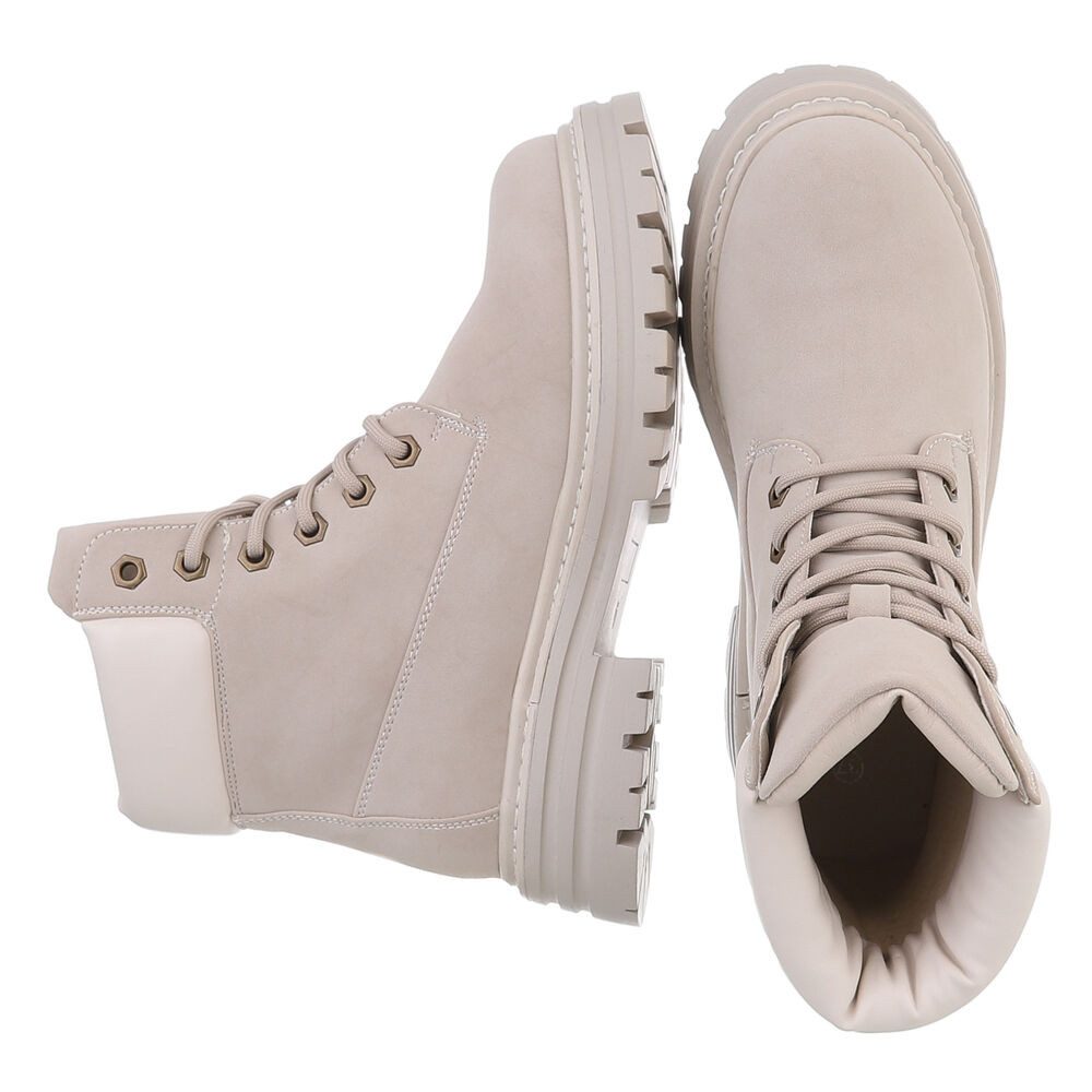 Ital-Design Damen Schnürschuhe Freizeit Stiefelette (87740356) günstig online kaufen