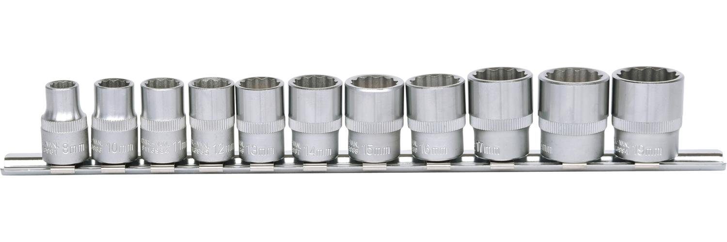 Thumbnail - KS Tools Stecknuss 3/8" 12-kant-Stecknuss-Satz, 11-tlg