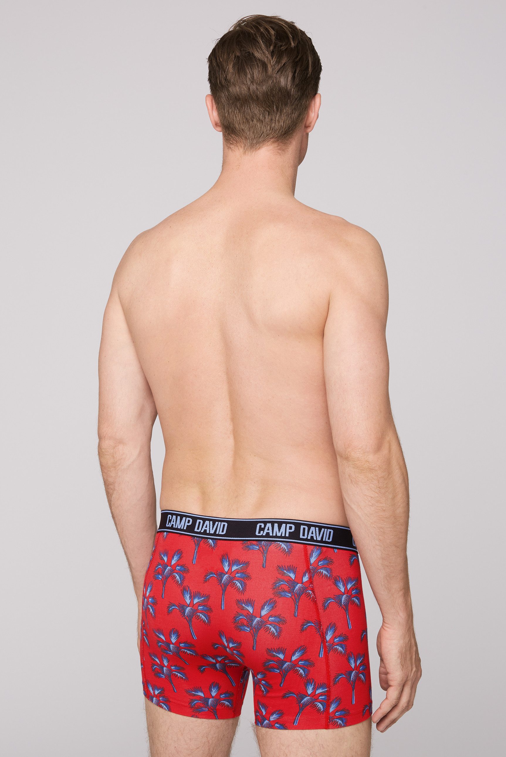 CAMP DAVID Boxershorts Set: (2-St) mit All Over Print