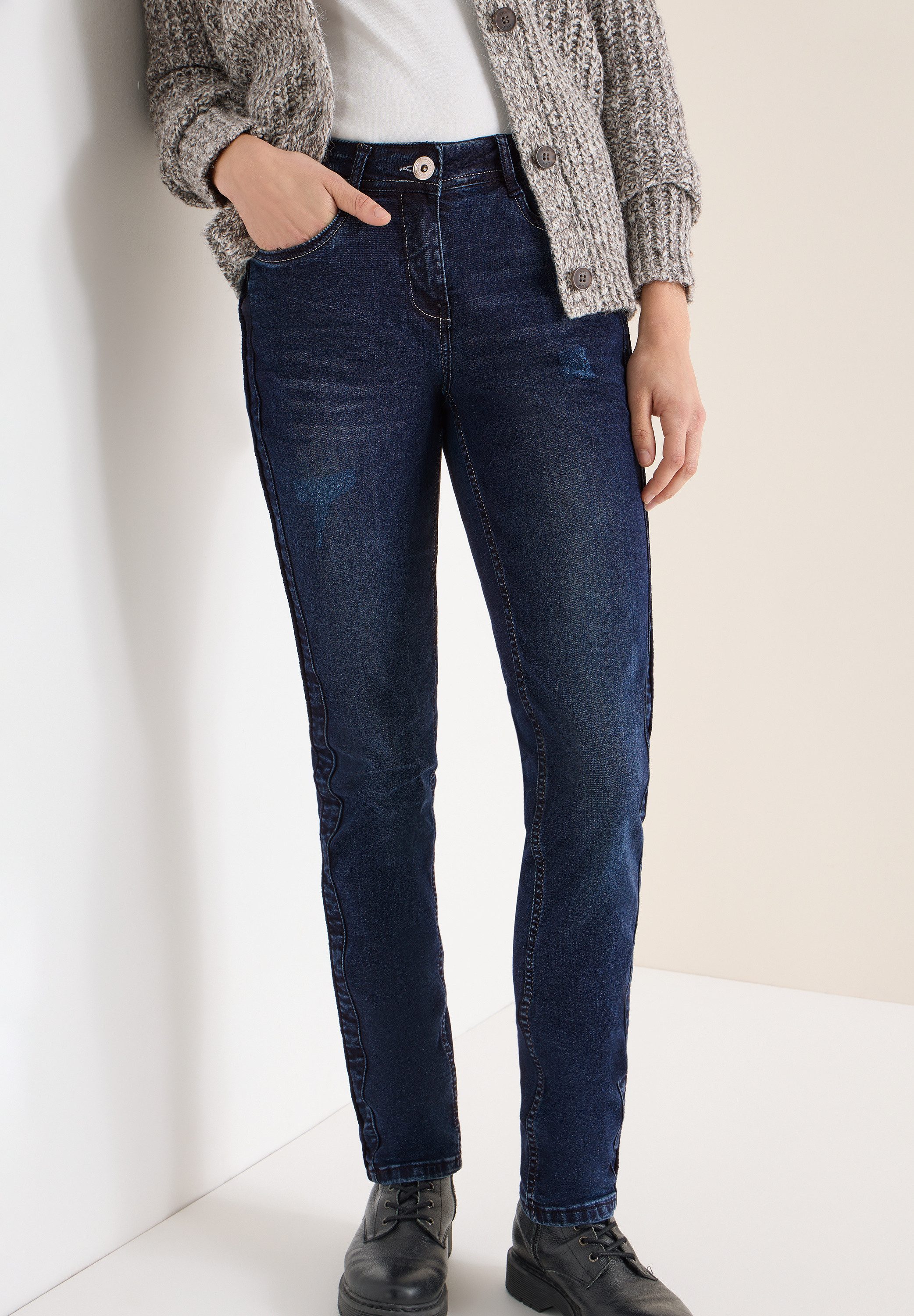 CECIL Comfort-fit-Jeans 5-Pocket-Style