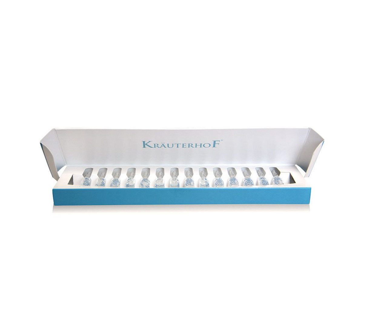 Kräuterhof Gesichtspflege KräuterhoF Hyaluron Ampullenkur (14 x 2 ml) Einzelverpackung, 14-tlg., Enthält wertvolle Mineralien, stärkt die Hautstruktur