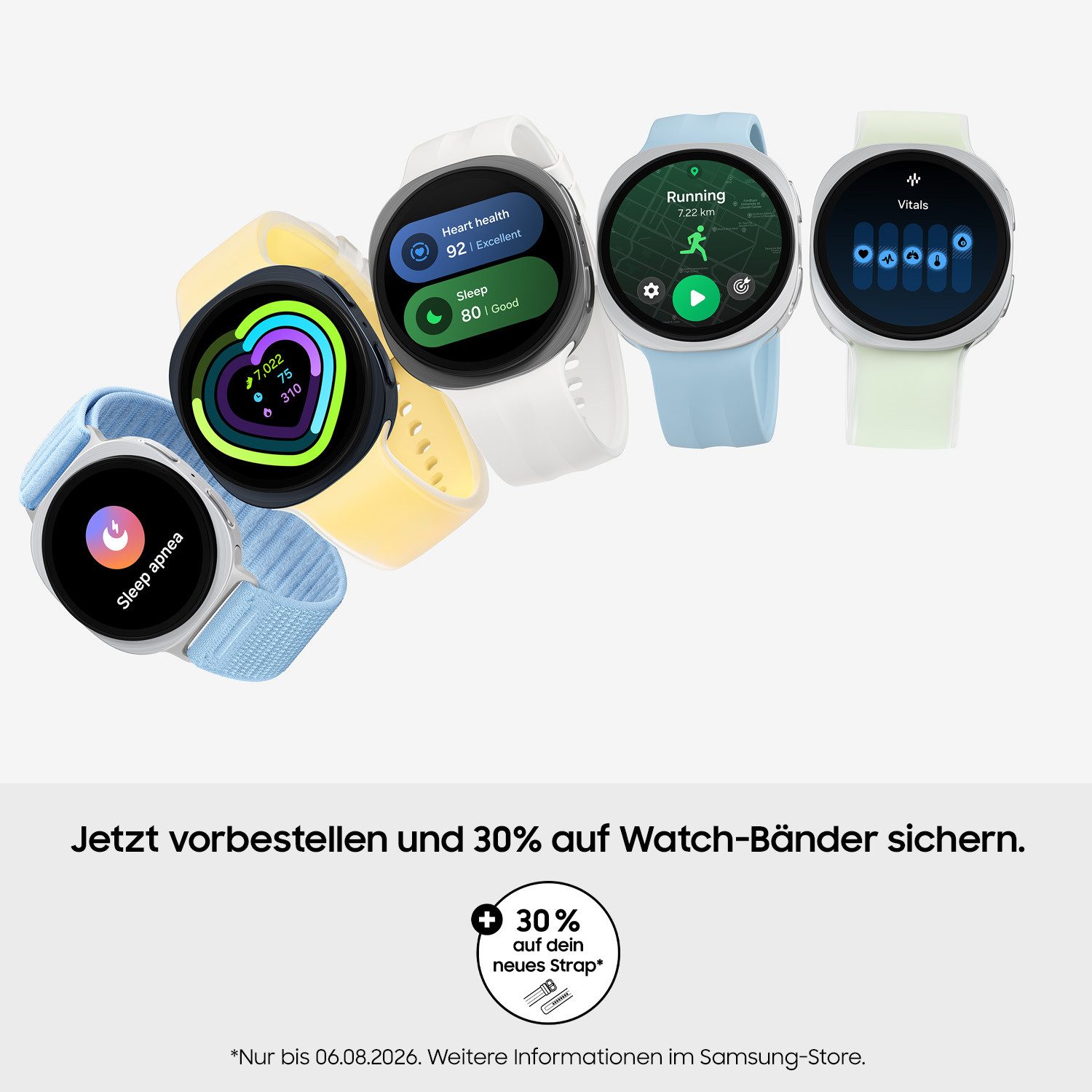 Samsung Galaxy Watch9 Smartwatch (4,0 cm/1,3 Zoll, Wear OS by Samsung)