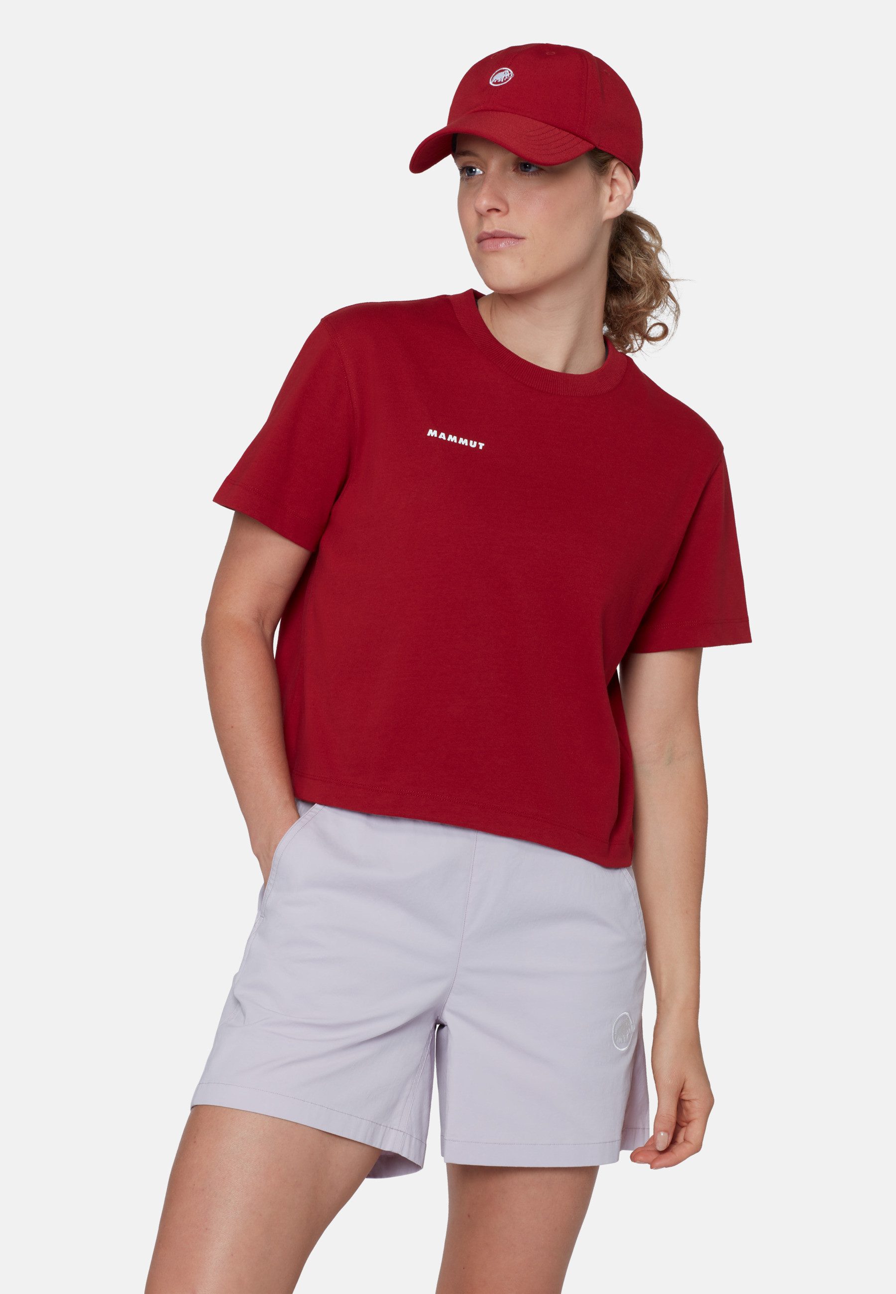Mammut T-Shirt Mammut Base Cropped T-Shirt Women Mini Logo