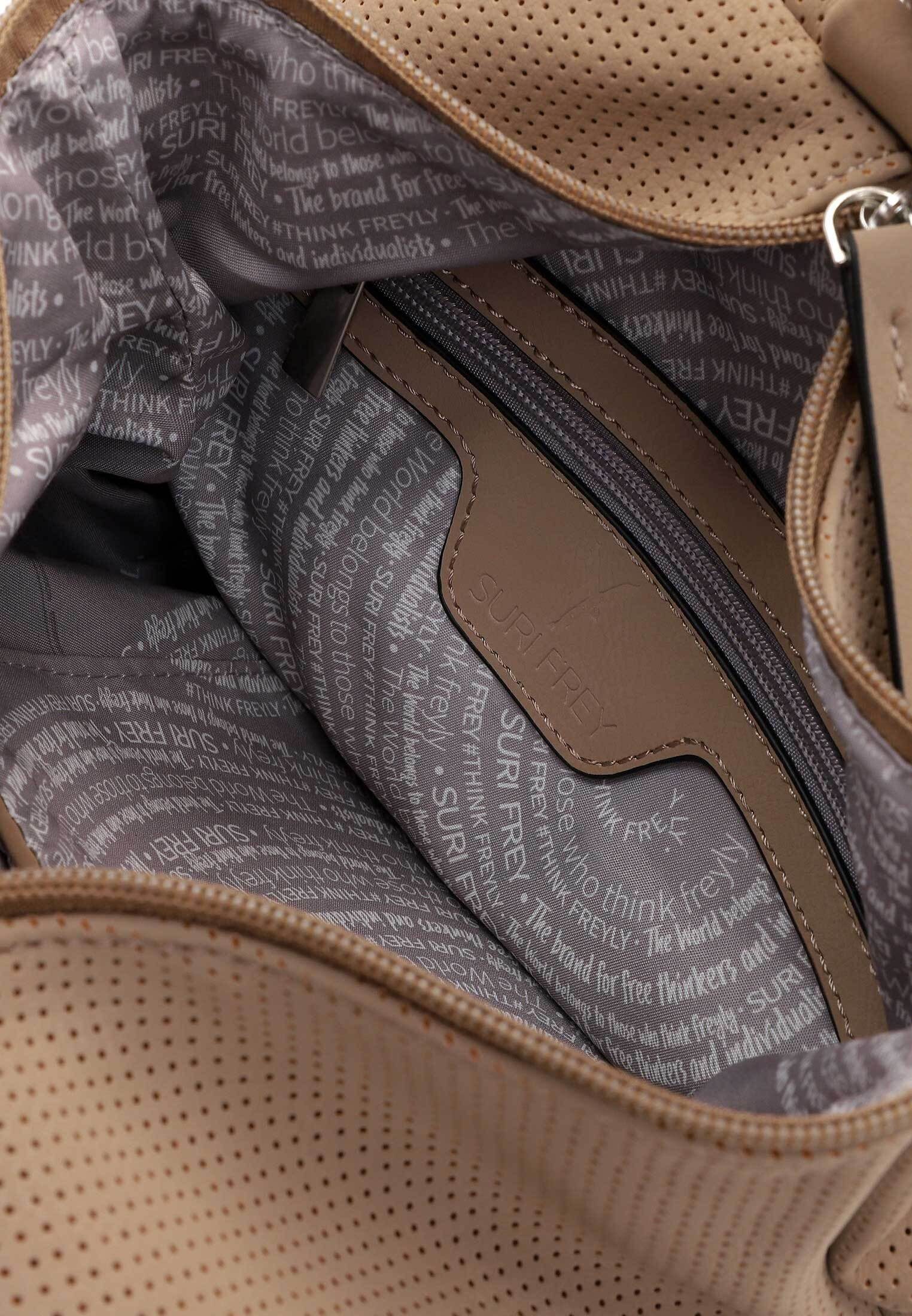 SURI FREY Cityrucksack SFY Romy, Logo Anhänger
