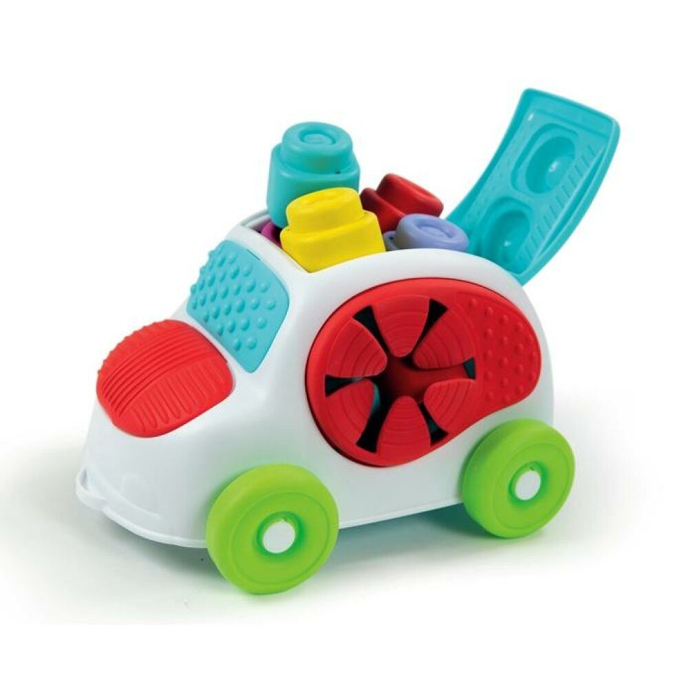 Clementoni® Spiel Clementoni 17315 - Clemmy-Bausteine im sensorischen Auto