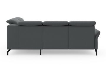 sit&more Ecksofa Fashion L-Form, wahlweise mit Kopfteilverstellung und Vorziehsitz, motorisch