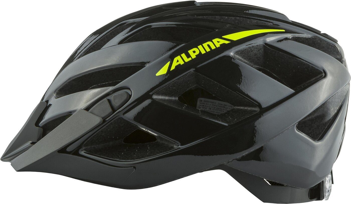 YELLOW Fahrradhelm BLACK-NEON 2.0 PANOMA GLOSS Sports Alpina