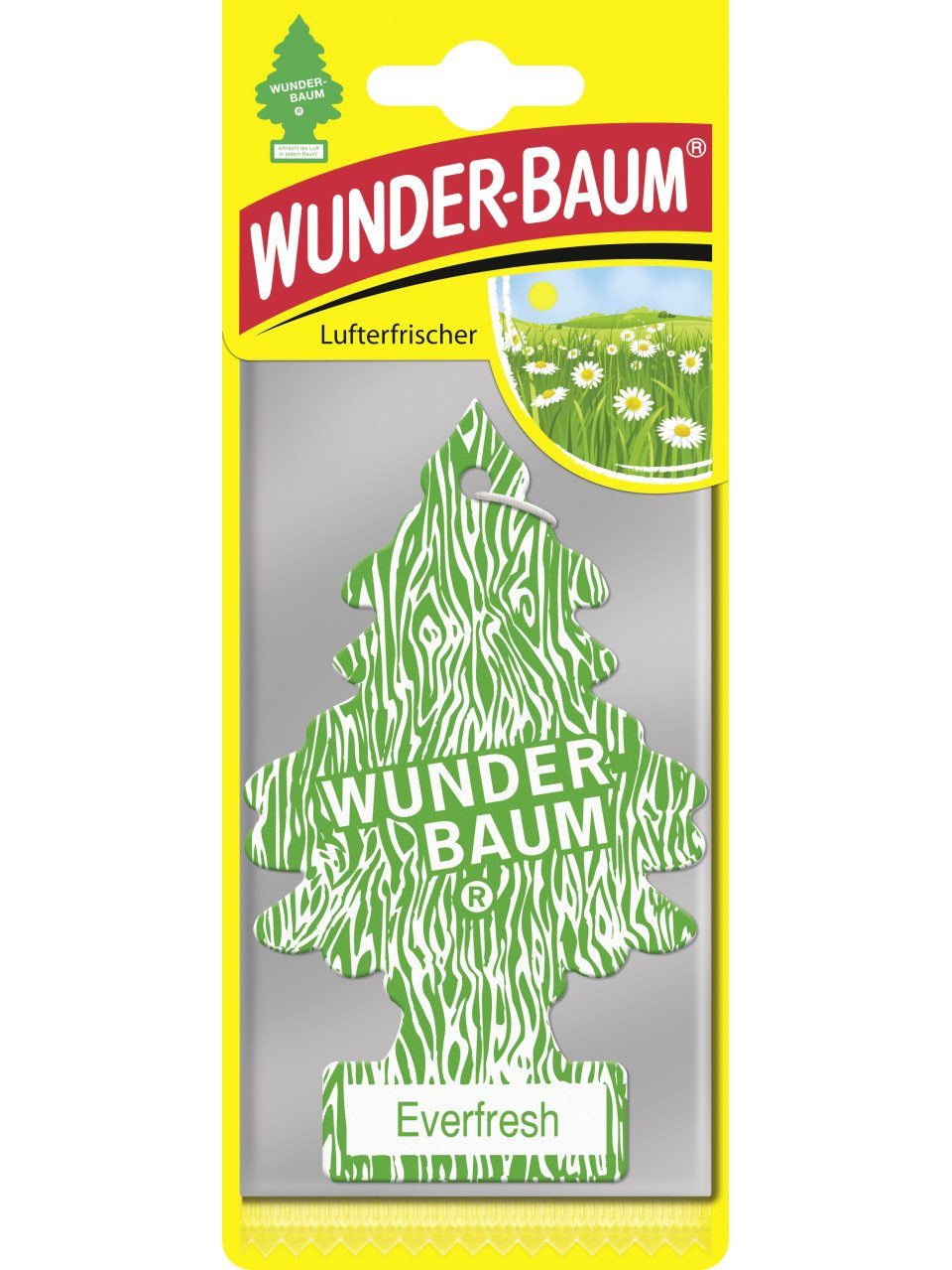 Raumduft Wunderbaum Papierlufterfrischer Everfresh