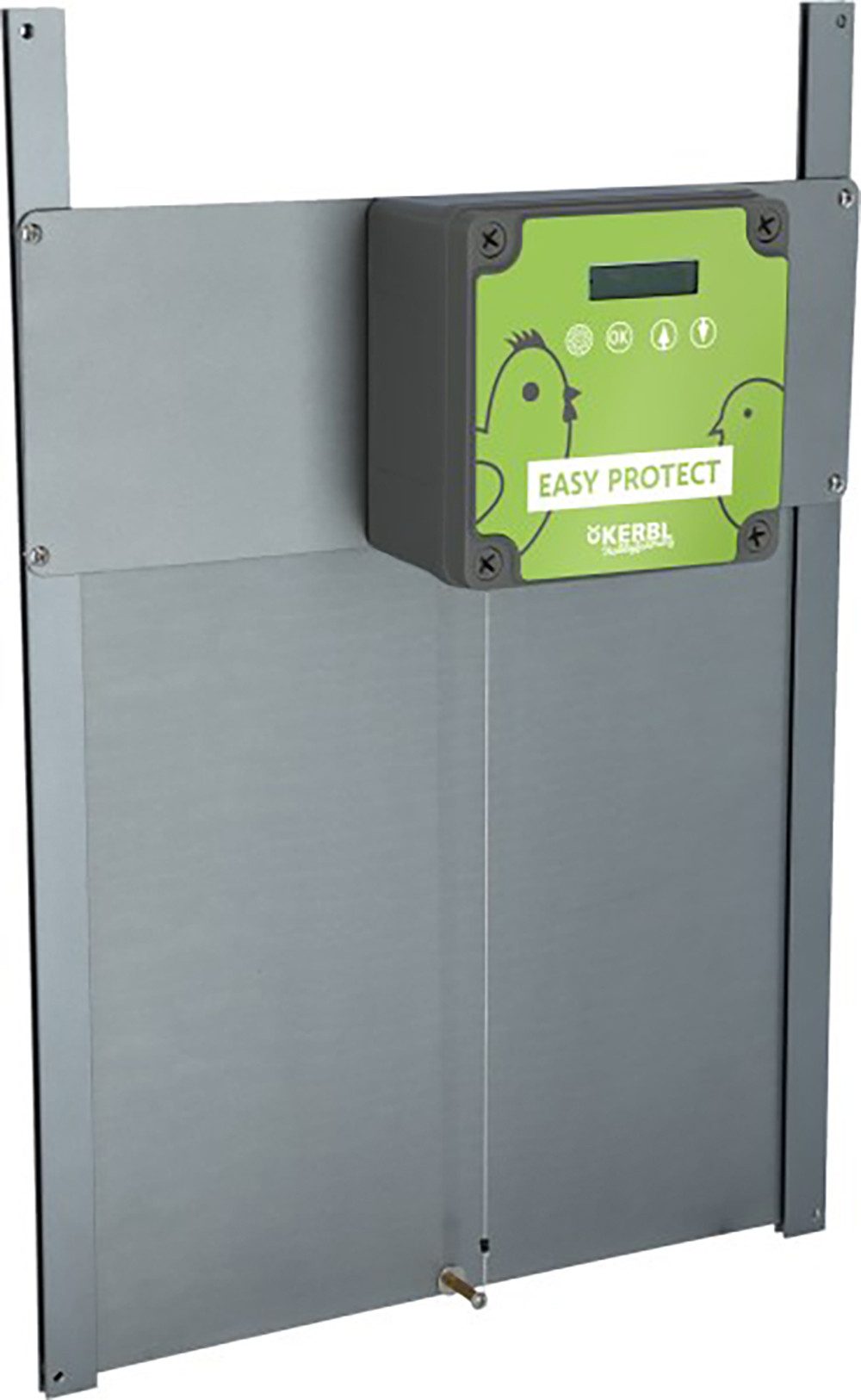 Kerbl Hühnerstall Autom. Hühnertür Easy Protect Steuerung mit Tür, 70590