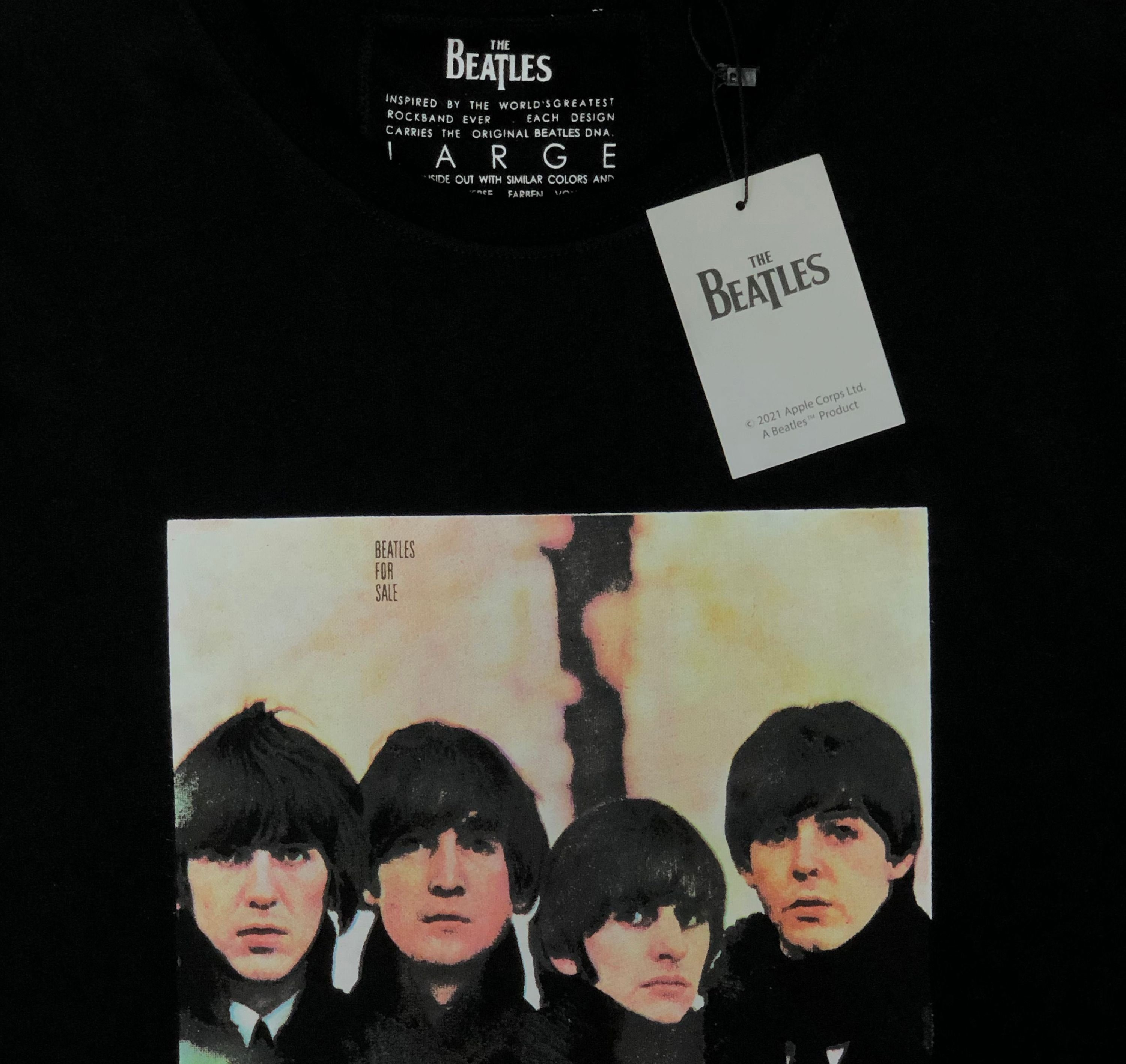 The Beatles T-Shirt Stück) mit "For 1-tlg., Frontprint (Stück, sale"/GOTS