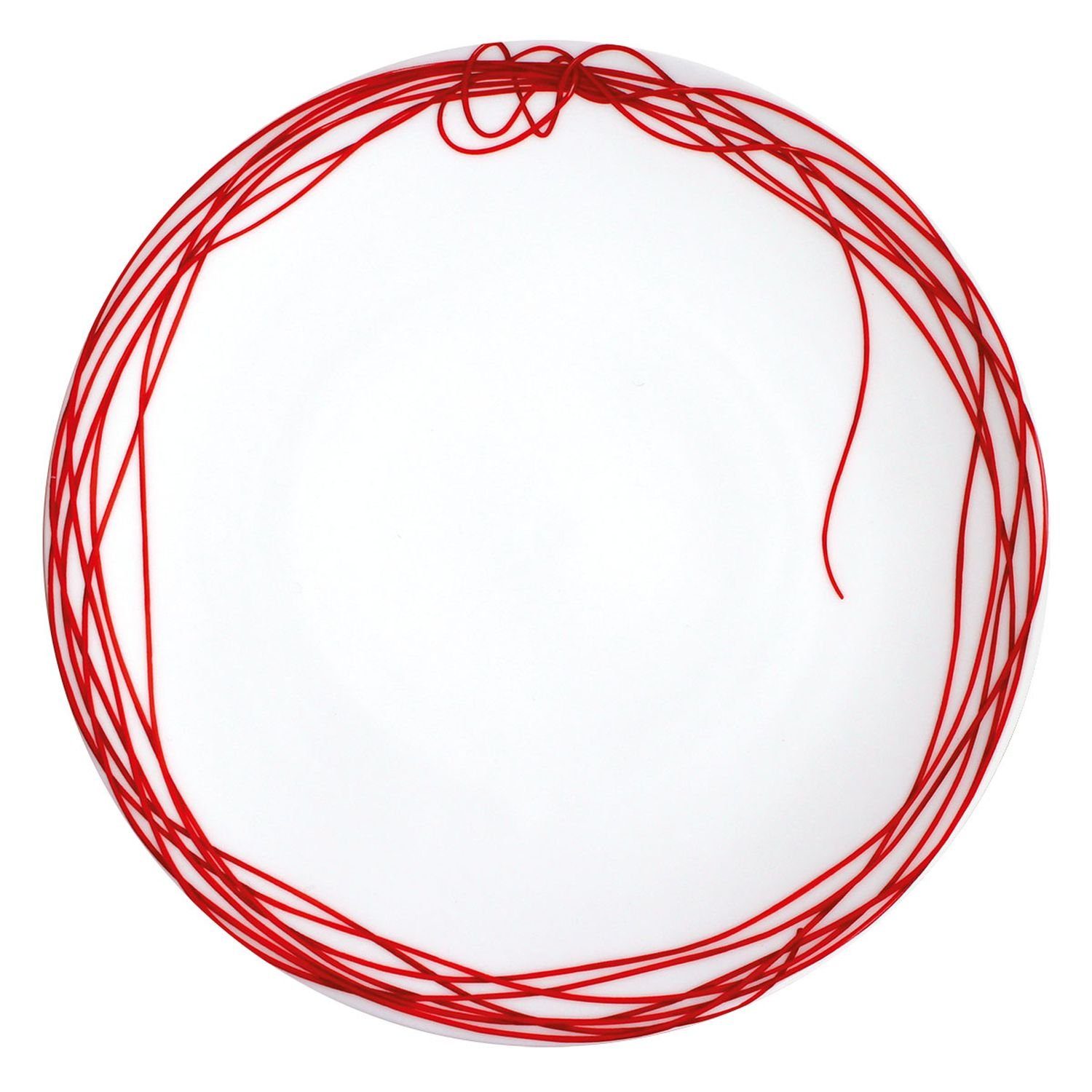 TAITÙ Teller Fil Rouge Nodi 28 cm, (1 St)