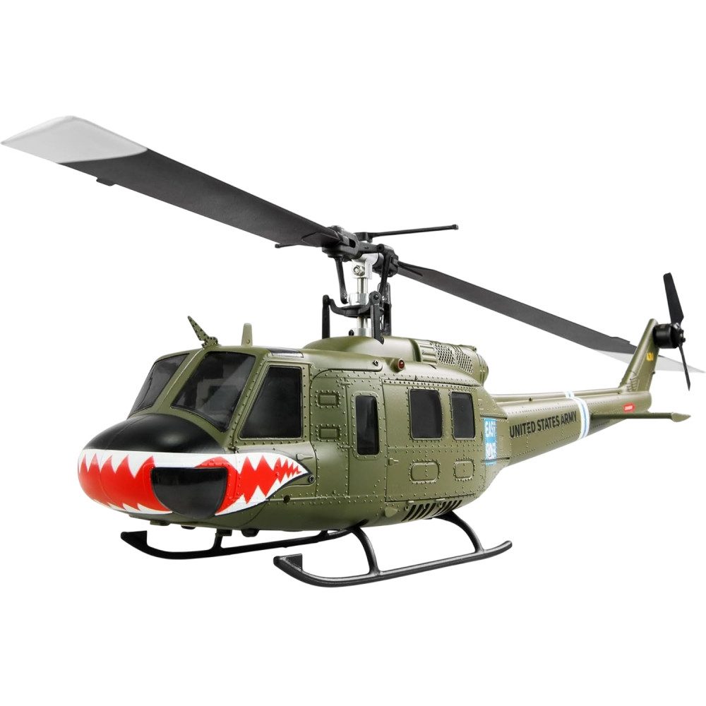 Amewi RC-Helikopter UH-1 Pro Brushless CP-Helikopter 6G RTF - Hubschrauber - grün/grau