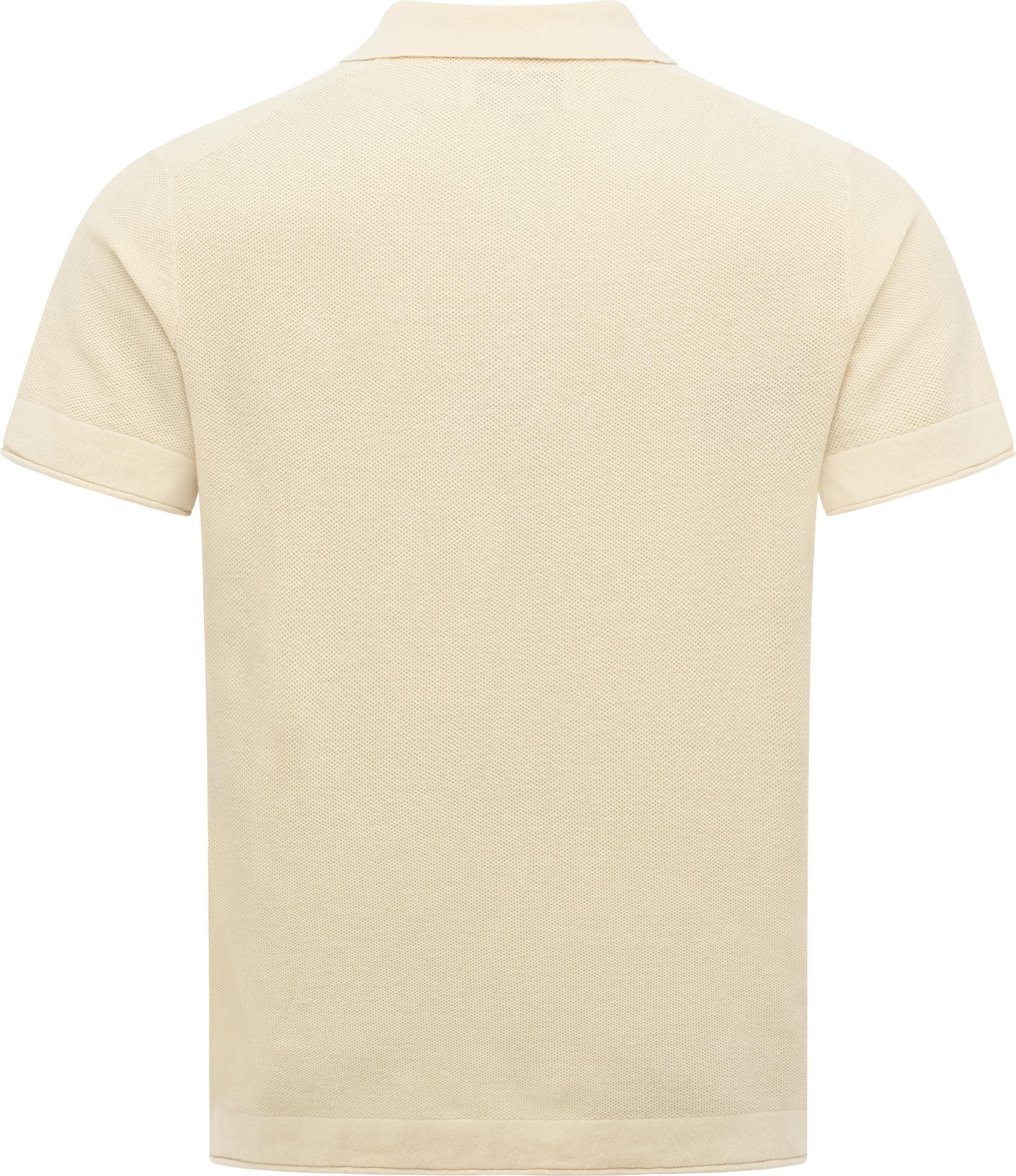 Ragwear T-Shirt Lorien (1-tlg) Kurzärmliches Shirt mit Hemdkragen