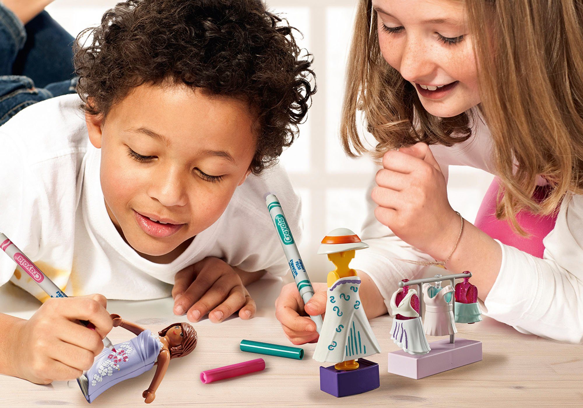 Playmobil® Fashion Design Set (71373), Color Konstruktions-Spielset, (45 St) – Bild 5 von 5