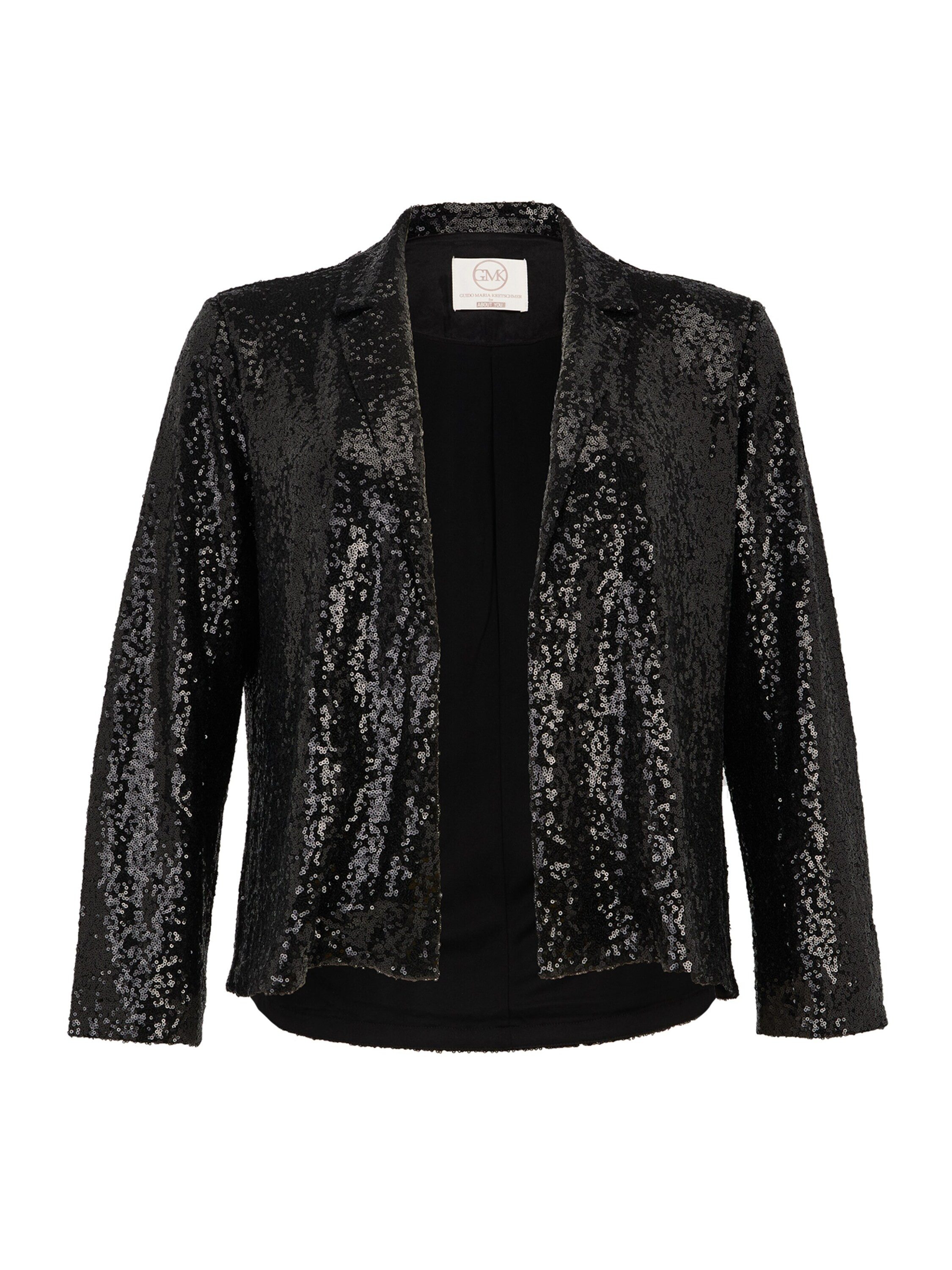 Guido Maria Kretschmer Curvy Kurzblazer Daphne (1-tlg) Pailletten