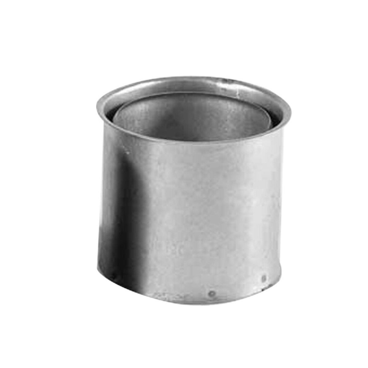 Kamino Flam Ofenrohr Wandfutter doppelt FAL Doppelwandfutter 1mm x Ø 80mm