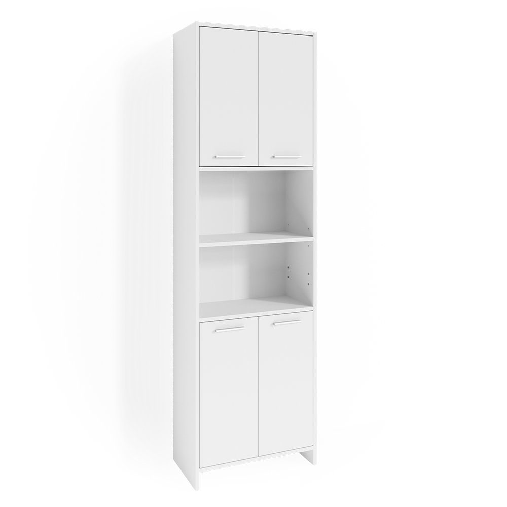 Vicco Badschrank Maris Weiß 56 x 190 cm Opt 2 günstig online kaufen