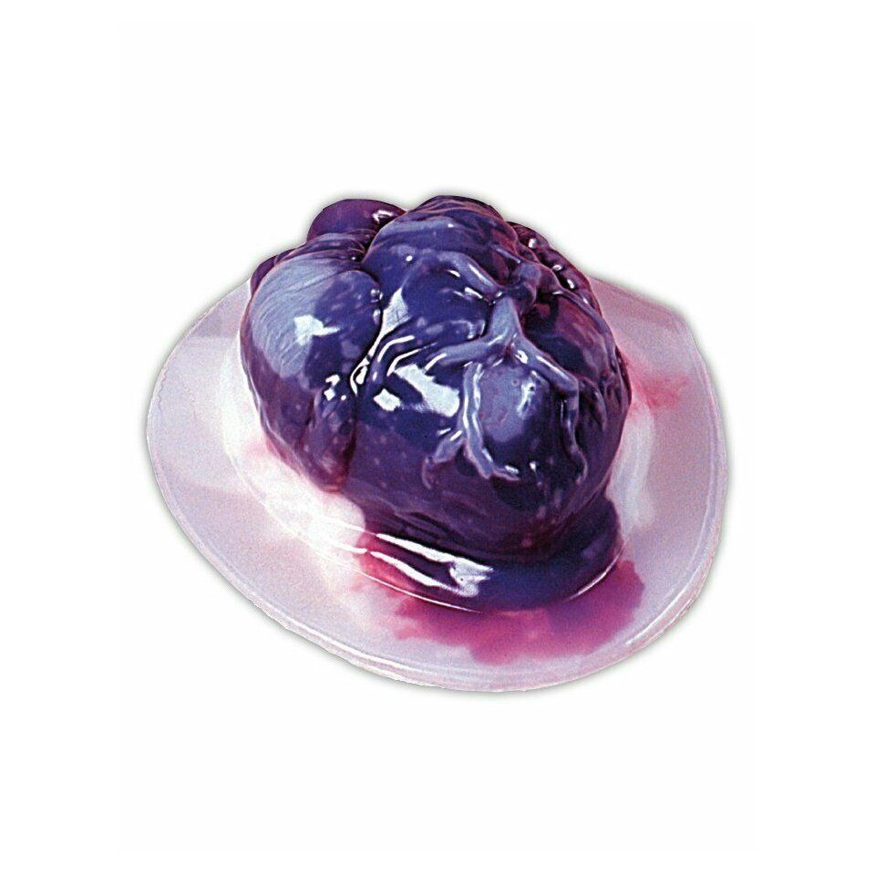 Dekoobjekt Halloween Puddingform Herz