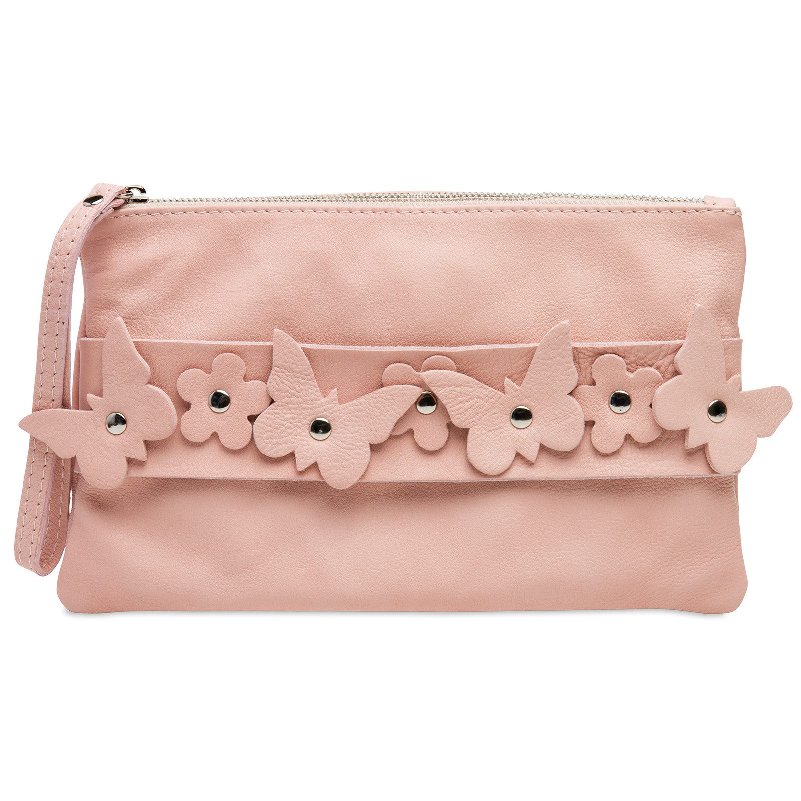 Caspar Clutch TL775 Damen Leder Clutch Tasche Abendtasche Brauttasche