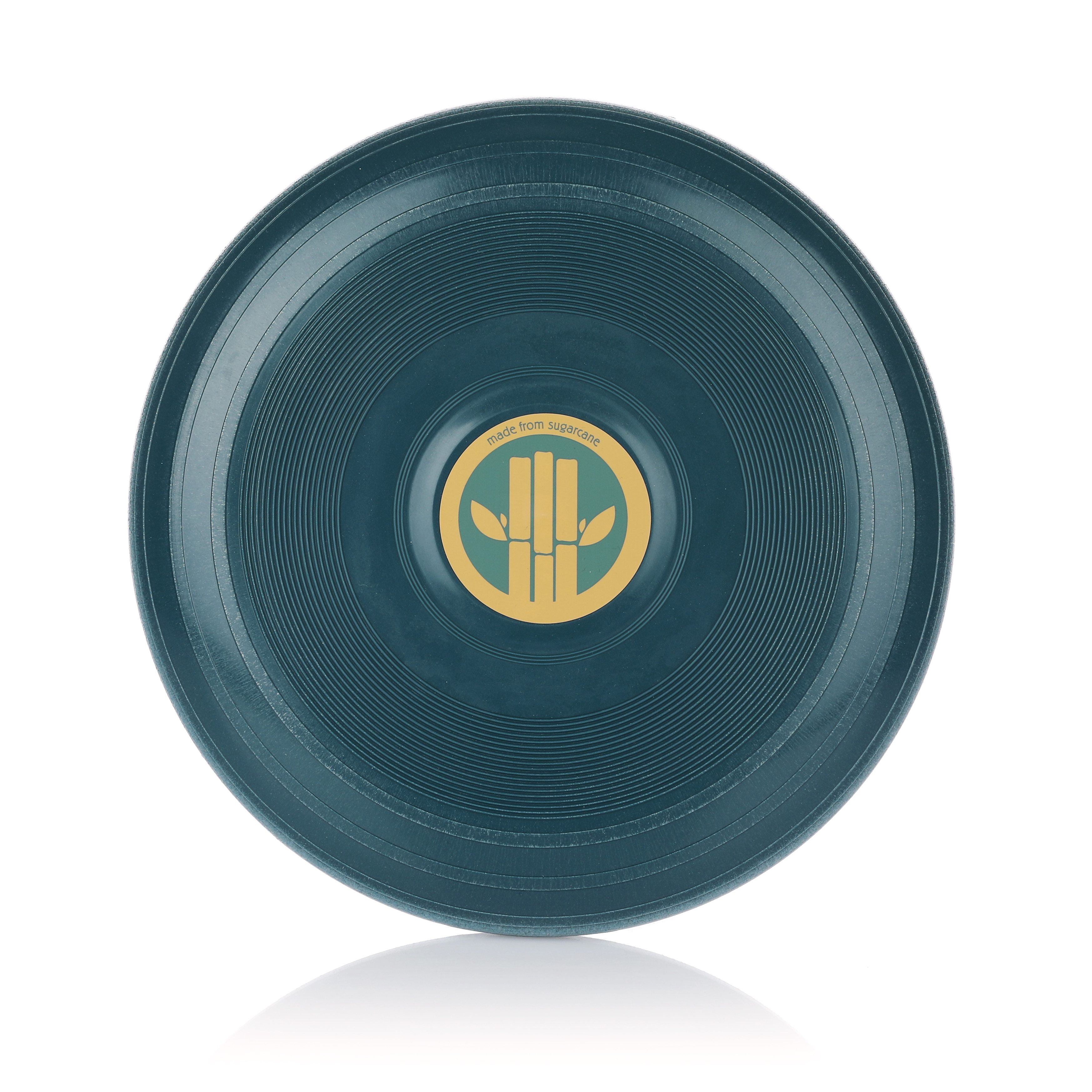 dantoy Wurfscheibe Frisbee 23 cm aus Zuckerrohr-Kunststoff – Blau (1-St)