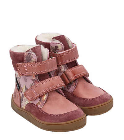 bundgaard Bundgaard Stiefel Barfußschuhe Basil Tex. Wasserdicht Wolle Rose Schnürstiefelette