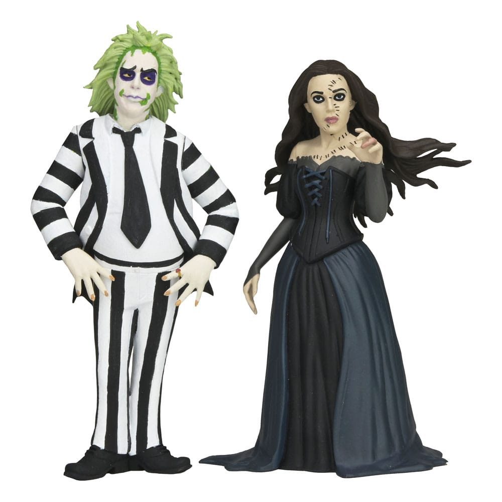 NECA Actionfigur Beetlejuice Beetlejuice Toony Terrors 2er-Pack Beetlejuice 15 cm