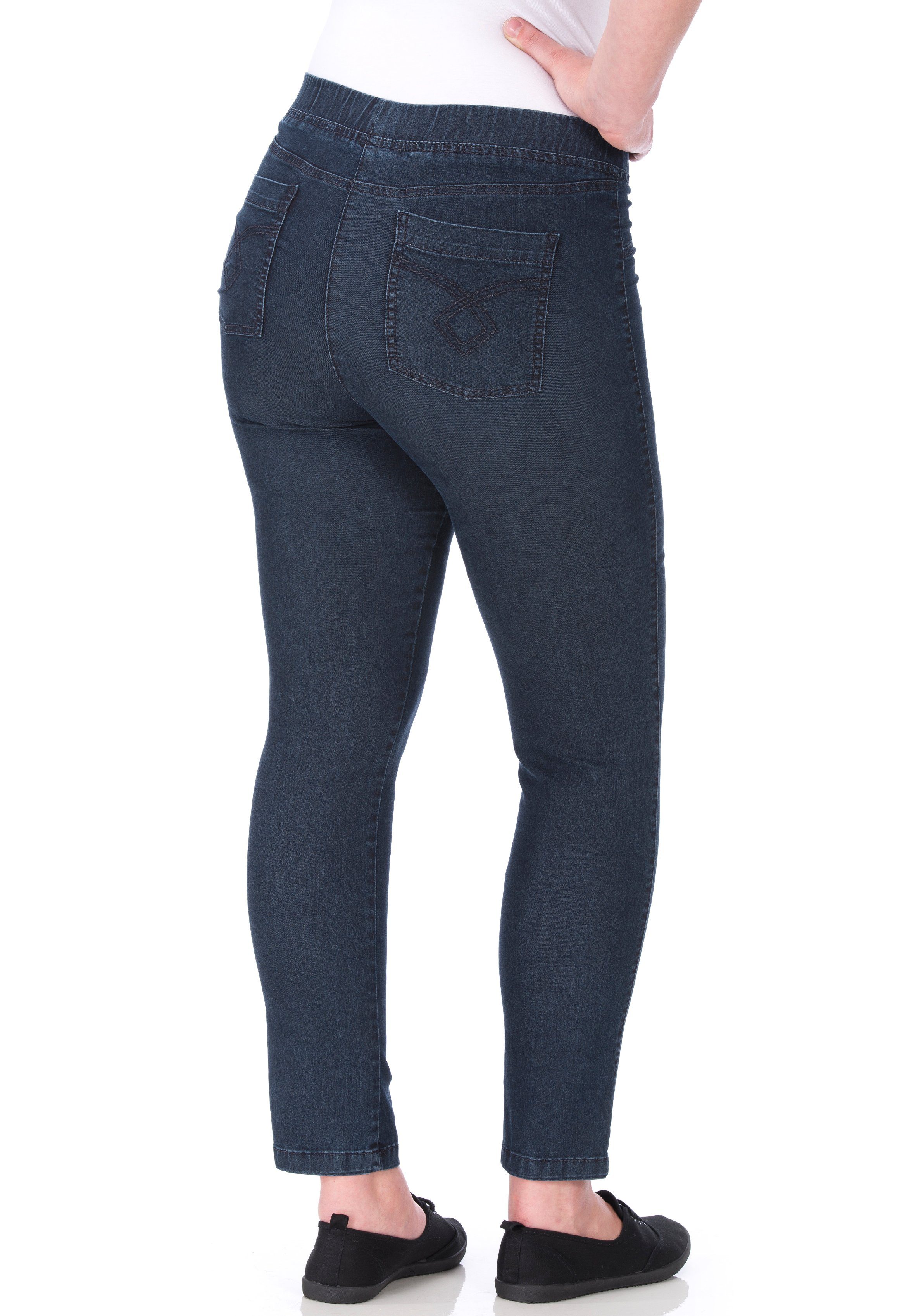 KjBRAND Jeansjeggings JENNY angenehm weiche Quer-Stretch Qualiät