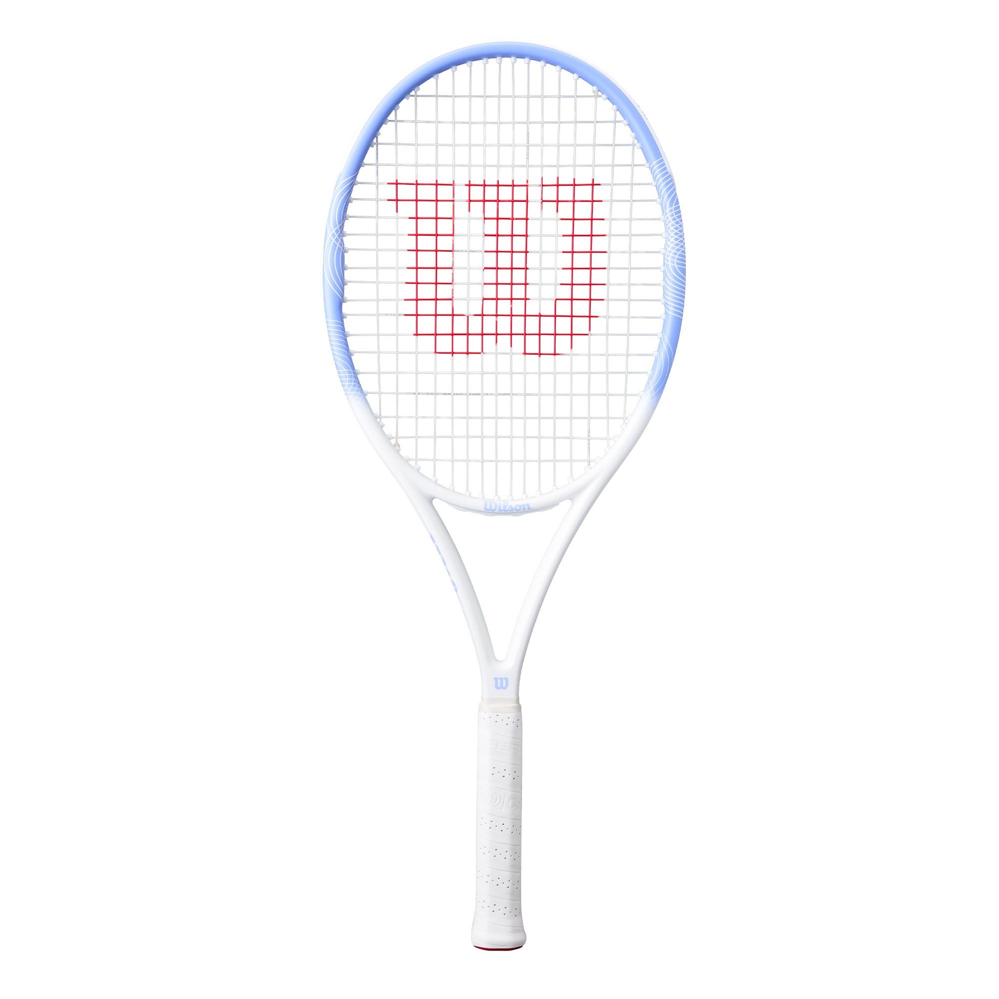 Wilson Tennisschläger Allure SE 102in/249g/Freizeit 2026 weiss/blau - besaitet