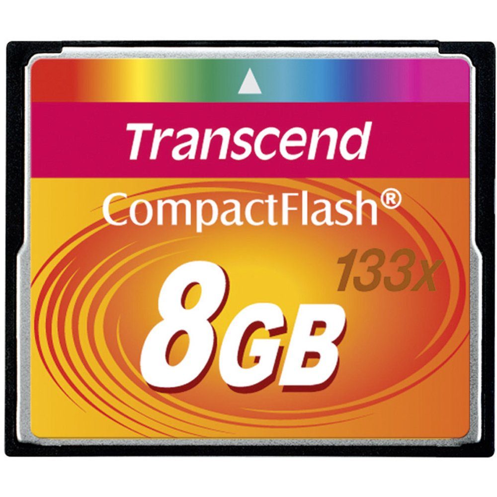 Transcend Transcend Standart 133x CF-Karte 8 GB Speicherkarte