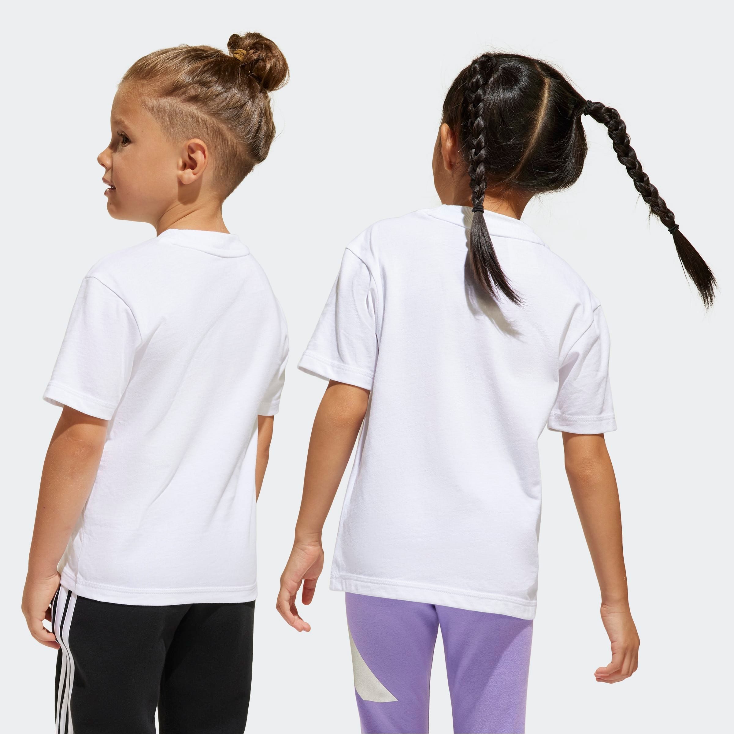 adidas Sportswear T-Shirt ESSENTIALS KIDS sportlicher Stil, Kurzarm, aus Baumwolle