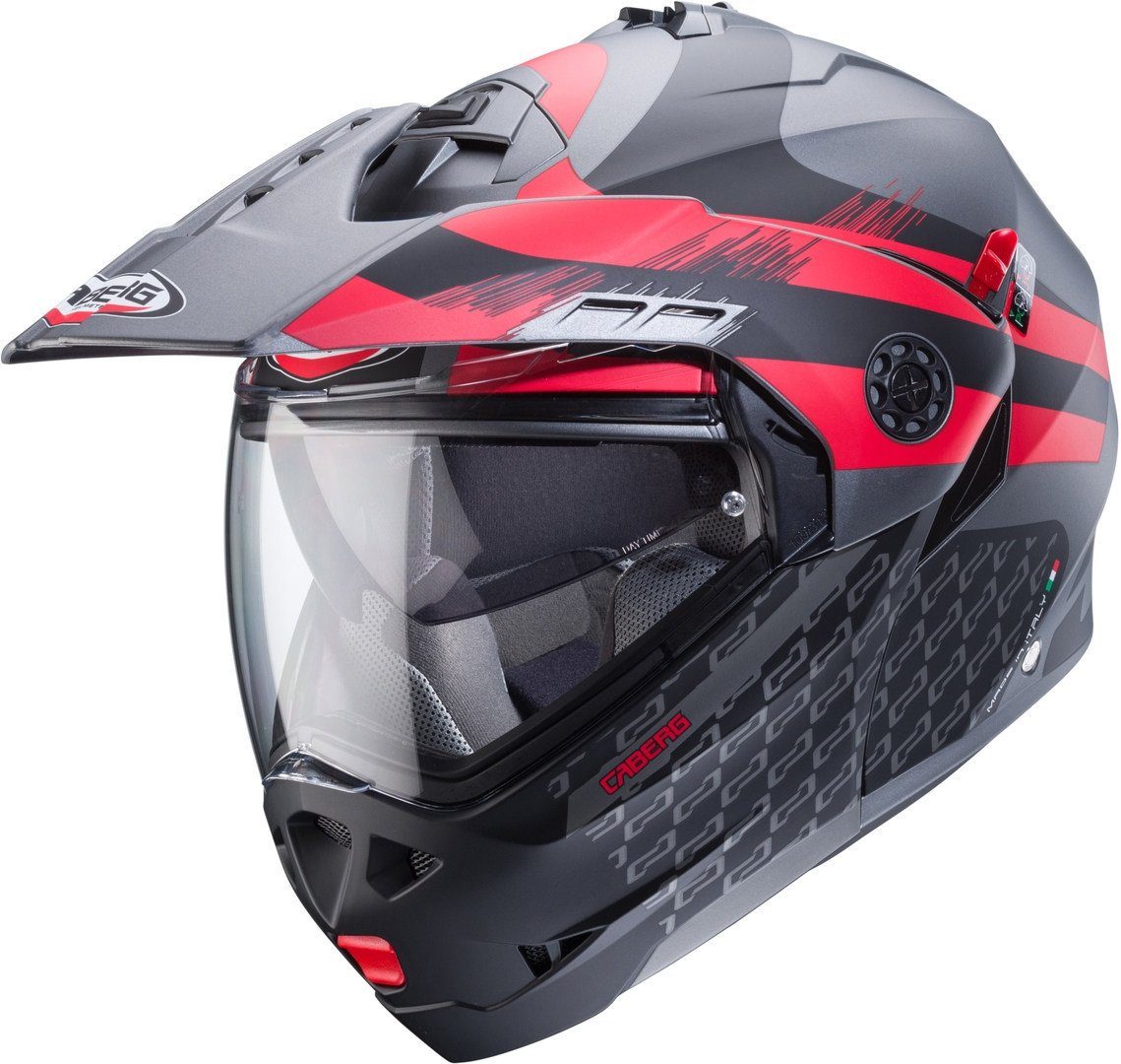 Caberg Motorradhelm Tourmax X Sarabe Klapphelm, Vorbereitet Für Kommunikationssystem,integriertes Sonnenvisier