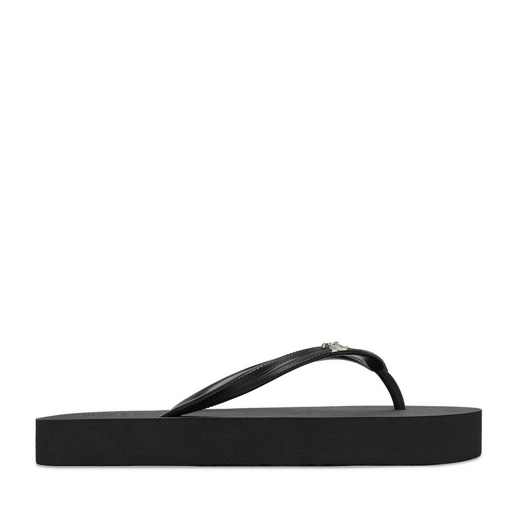 Juicy Couture Juicy Couture Damen-Flip-Flops, Schwarz Badepantolette