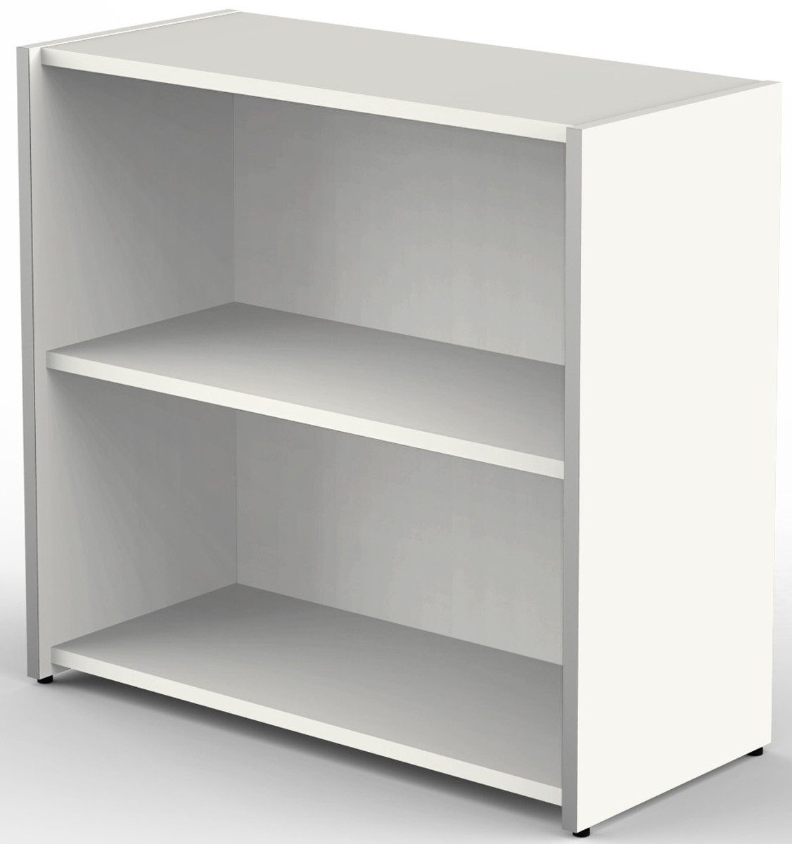 Aktenregal Sideboard Form 4 80x38x76cm 2 OH weiß
