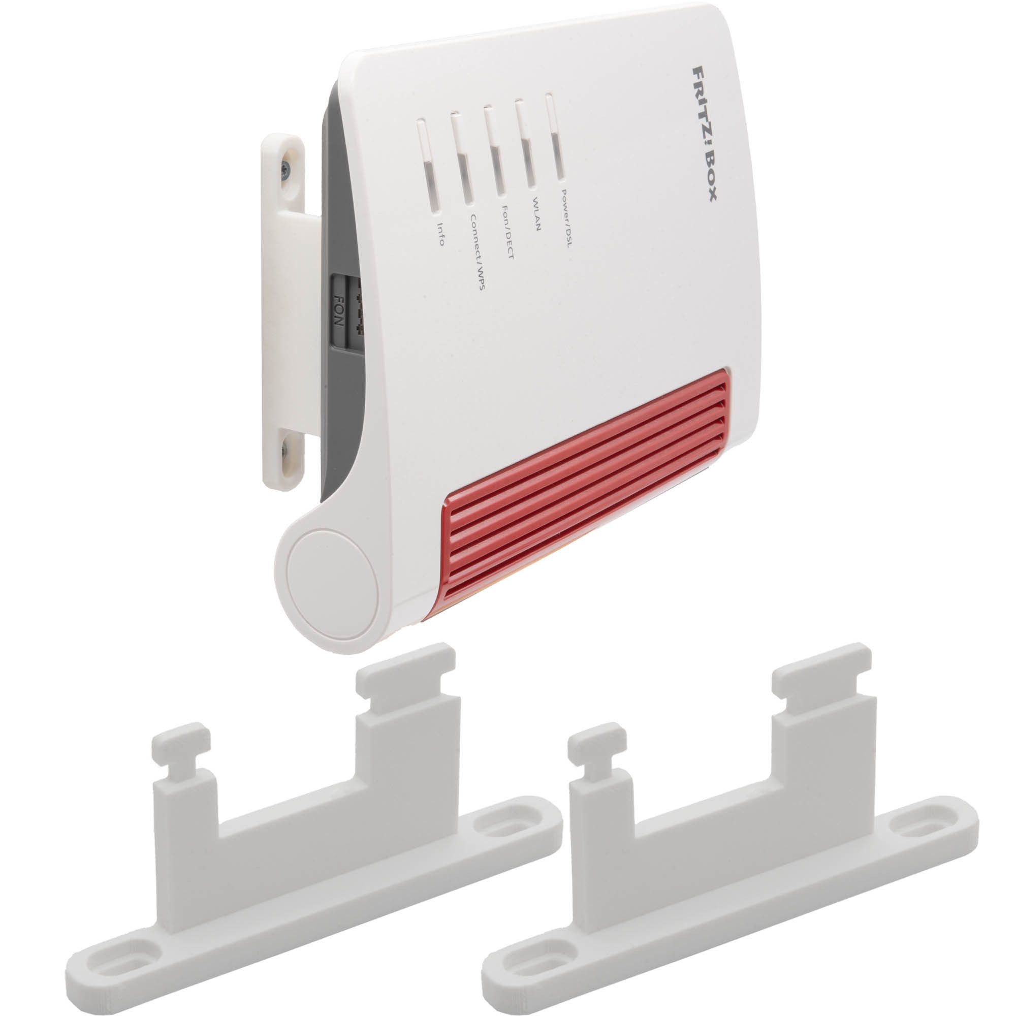 Modem 2x Fritzbox Wandhalterung FRITZ!Box Halter