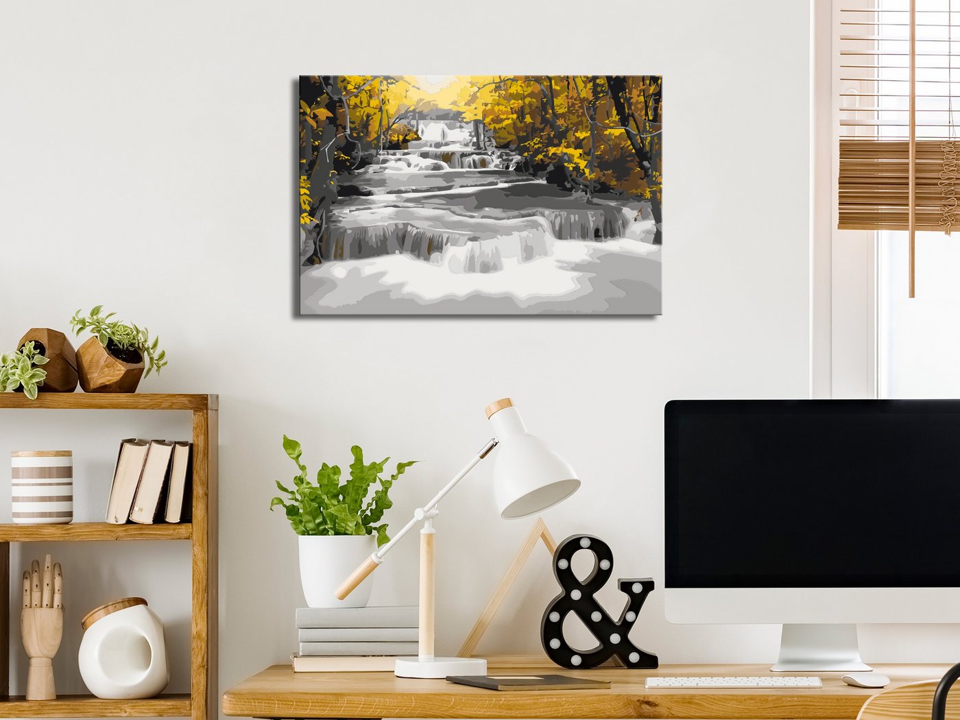 Thumbnail - Artgeist Malen nach Zahlen Autumn Landscape