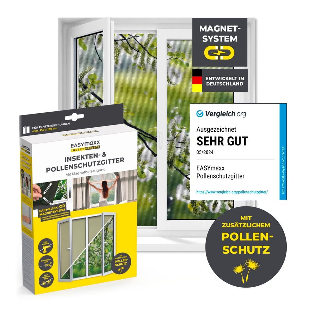 EASYmaxx Insektenschutz-Fensterrahmen Insect Protect Insekten- & günstig online kaufen