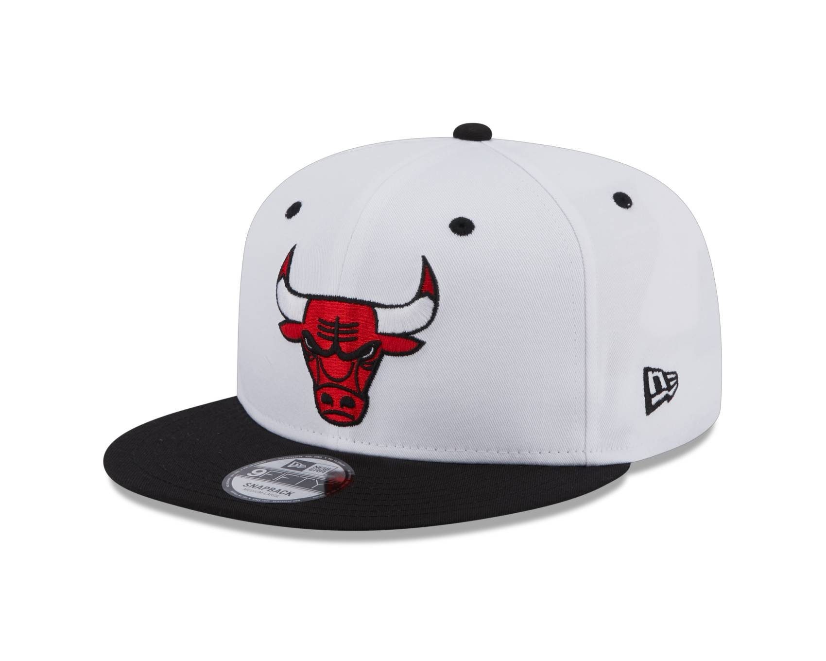 Baseball Cap New Era 9Fifty Chicago Bulls White Crown Cap weiß black 97284